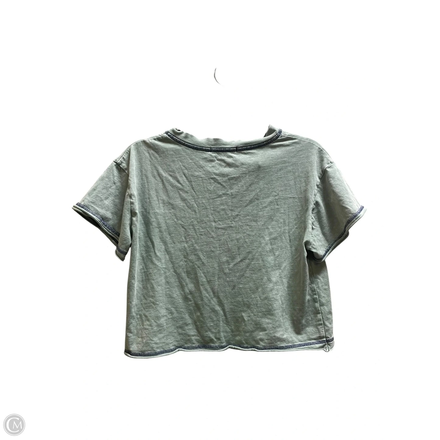 Top Short Sleeve Basic By Forever 21 In Blue, Size: S