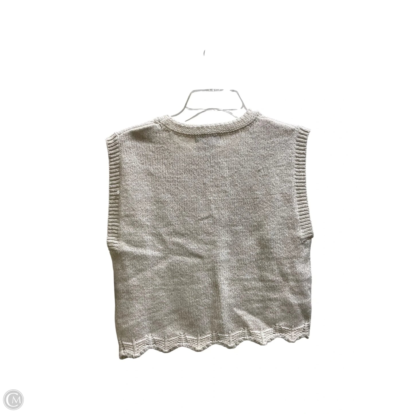 Vest Sweater By Sincerely Jules In Cream, Size: S