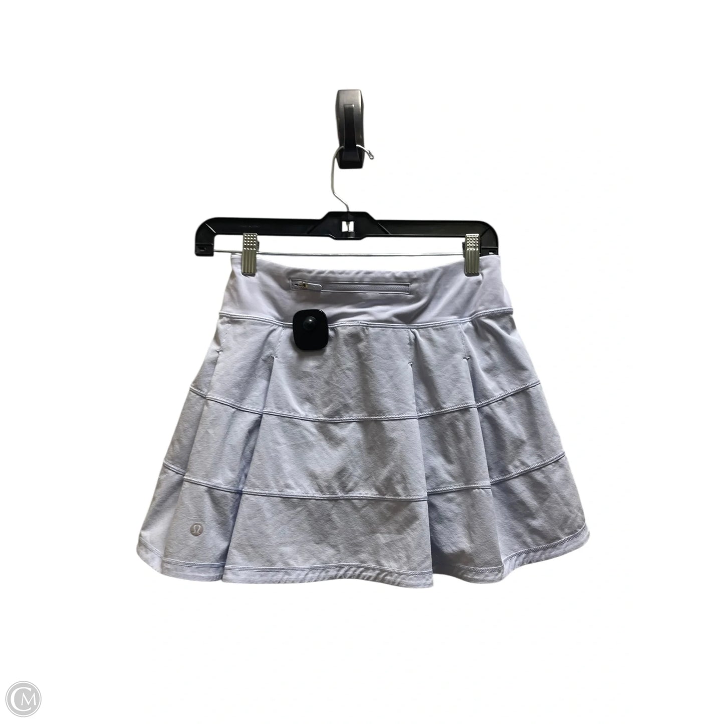 Athletic Skort By Lululemon In Blue, Size: 4
