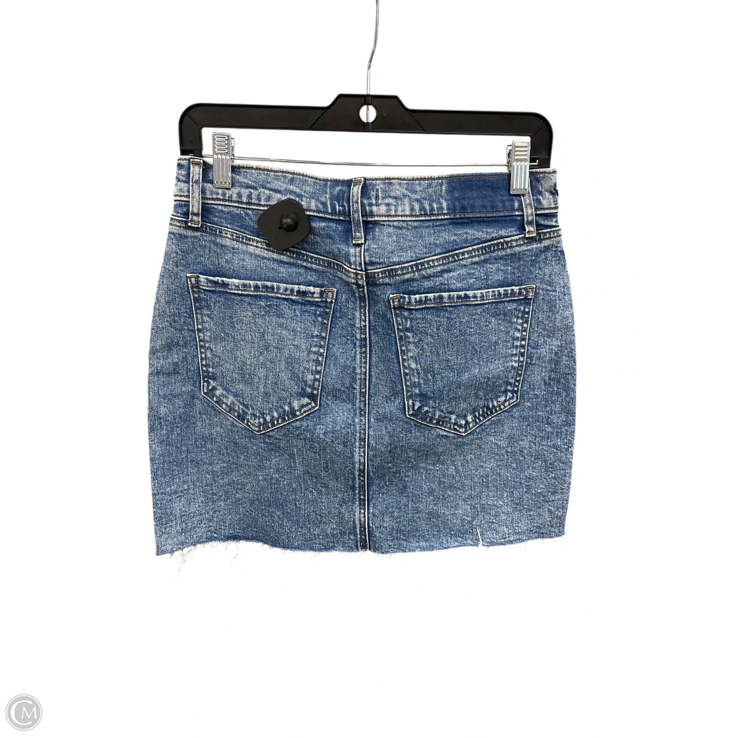 Skirt Mini & Short By Express In Blue Denim, Size: 4