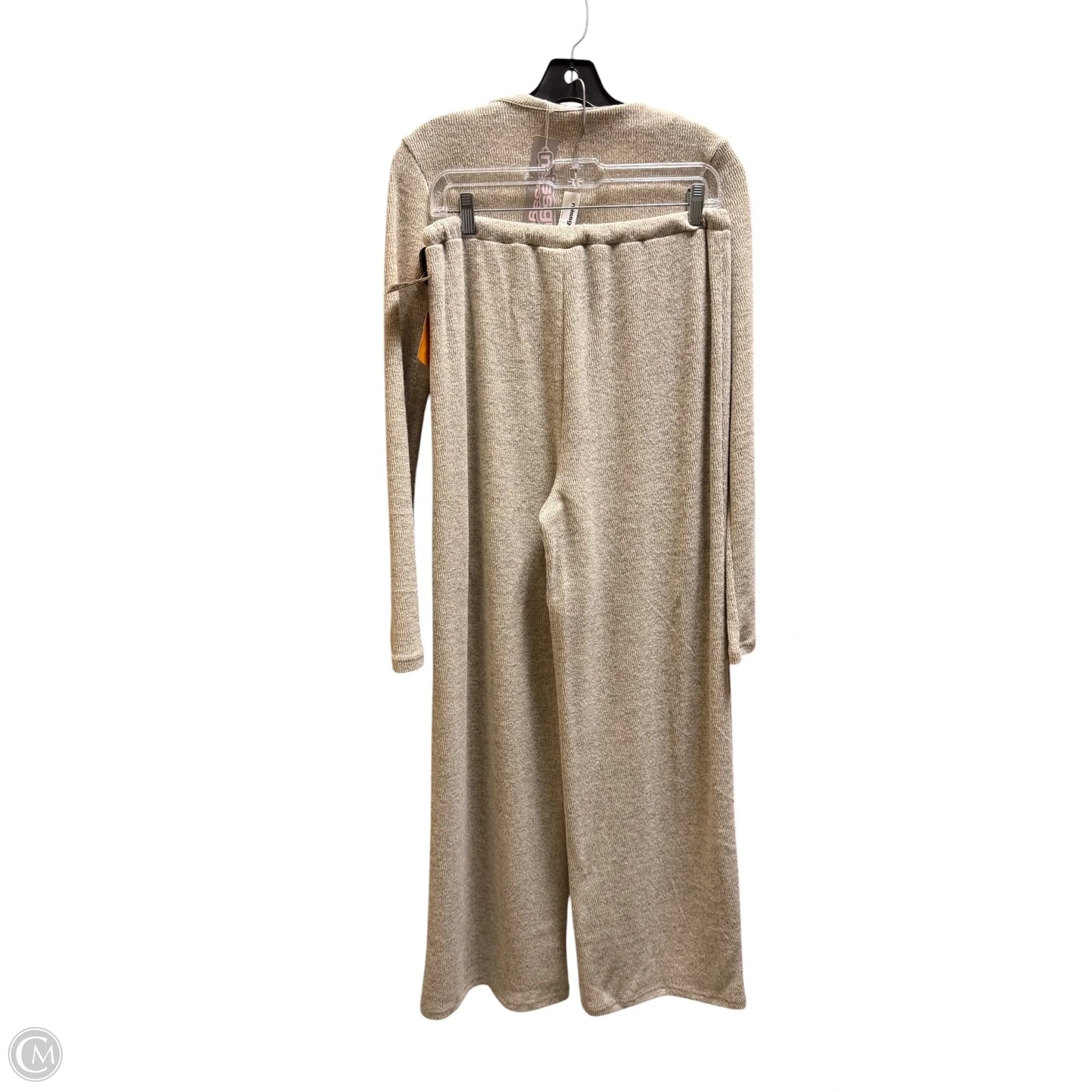 Sweater 2pc By Missguided In Tan, Size: S