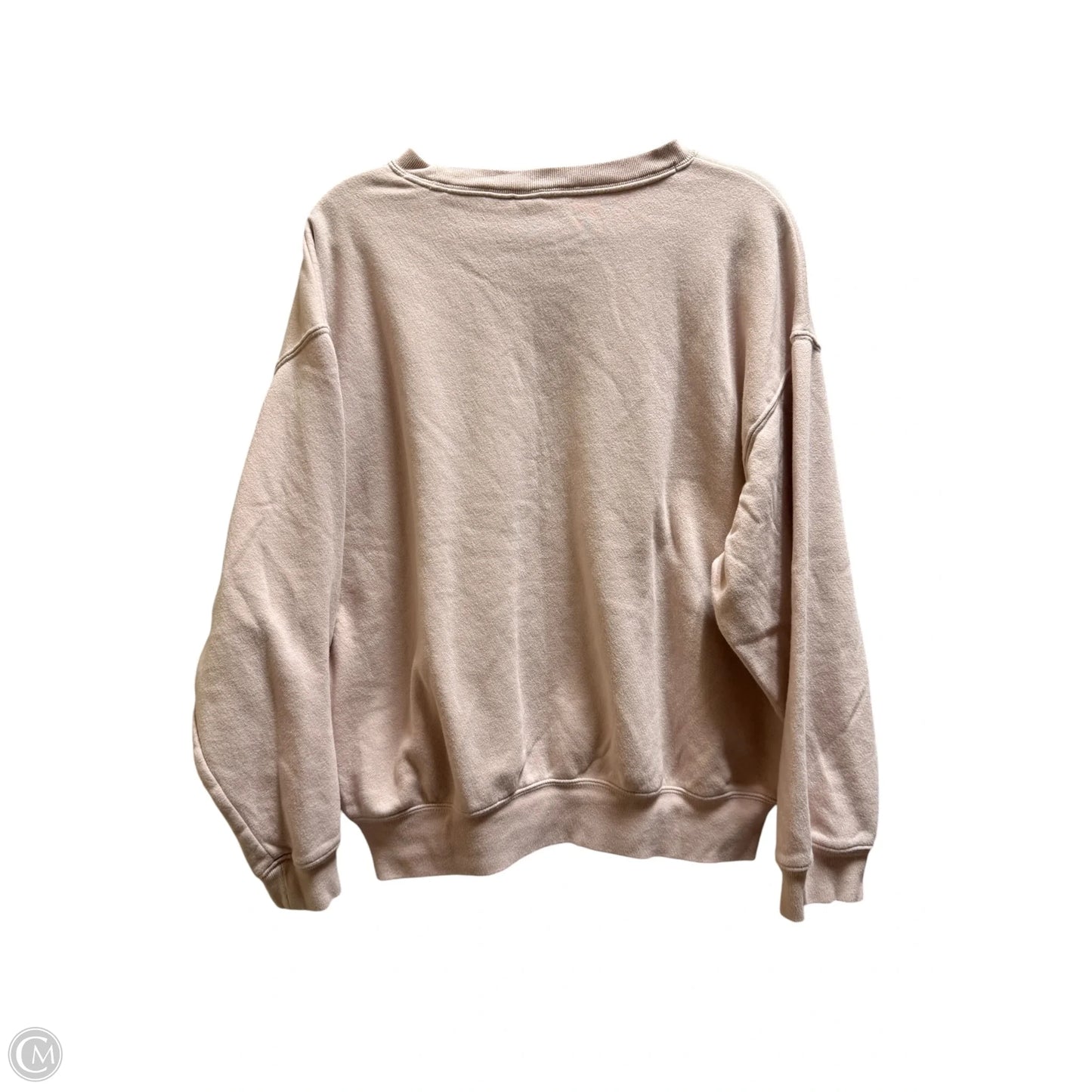 Sweatshirt Collar By Gap In Pink, Size: L