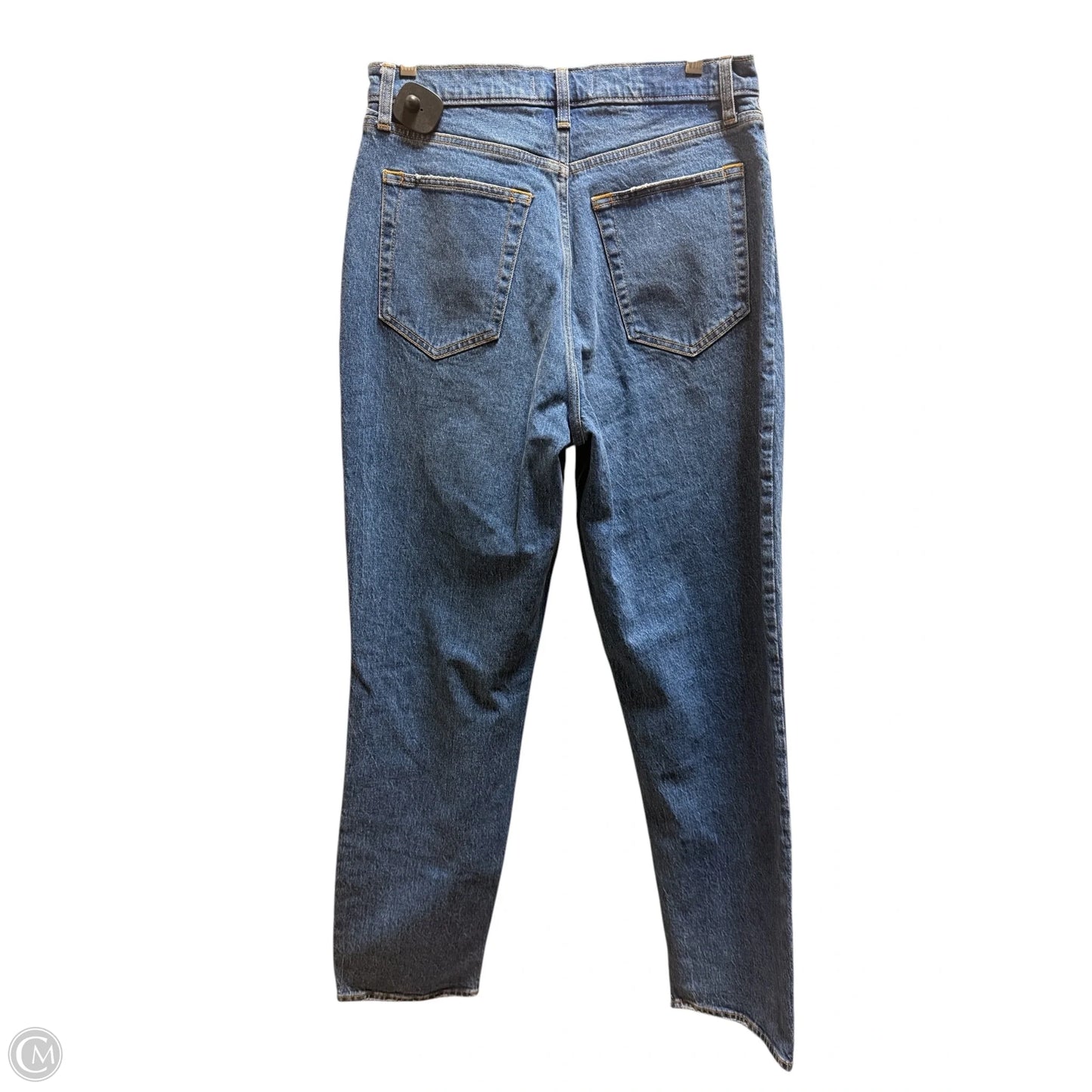 Jeans Straight By Abercrombie And Fitch In Blue Denim, Size: 12