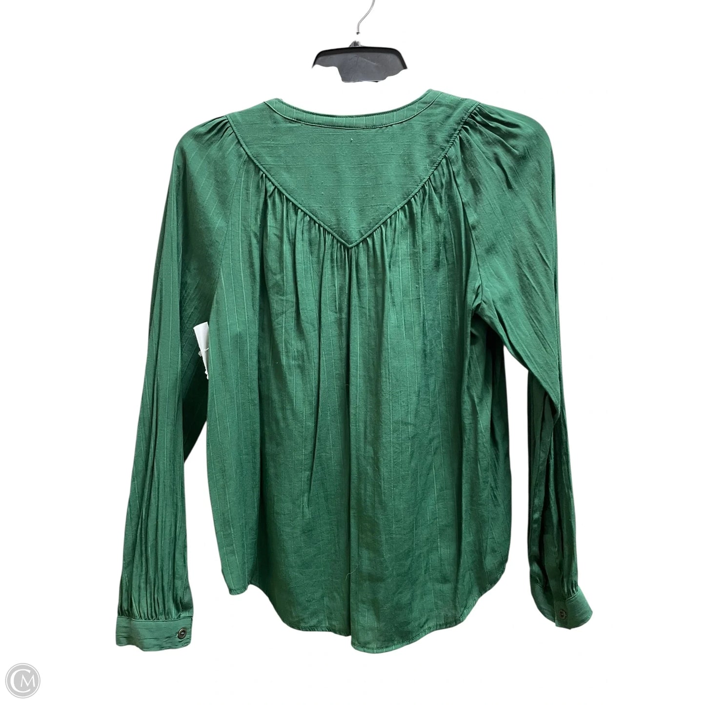 Top Long Sleeve By Maeve In Green, Size: Xs