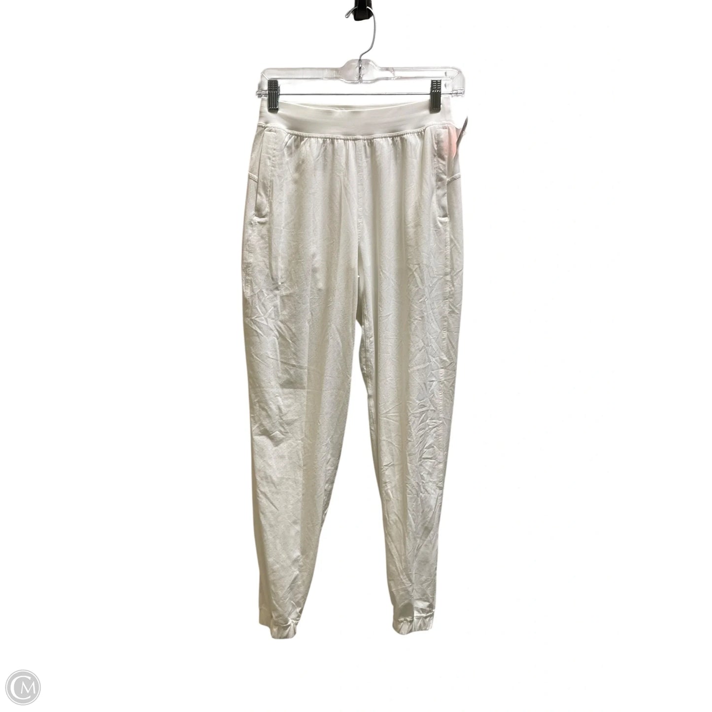Athletic Pants By Lululemon In White, Size: 4