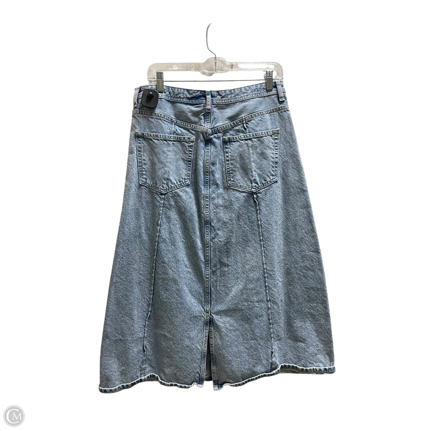 Skirt Midi By Pilcro In Blue Denim, Size: 12