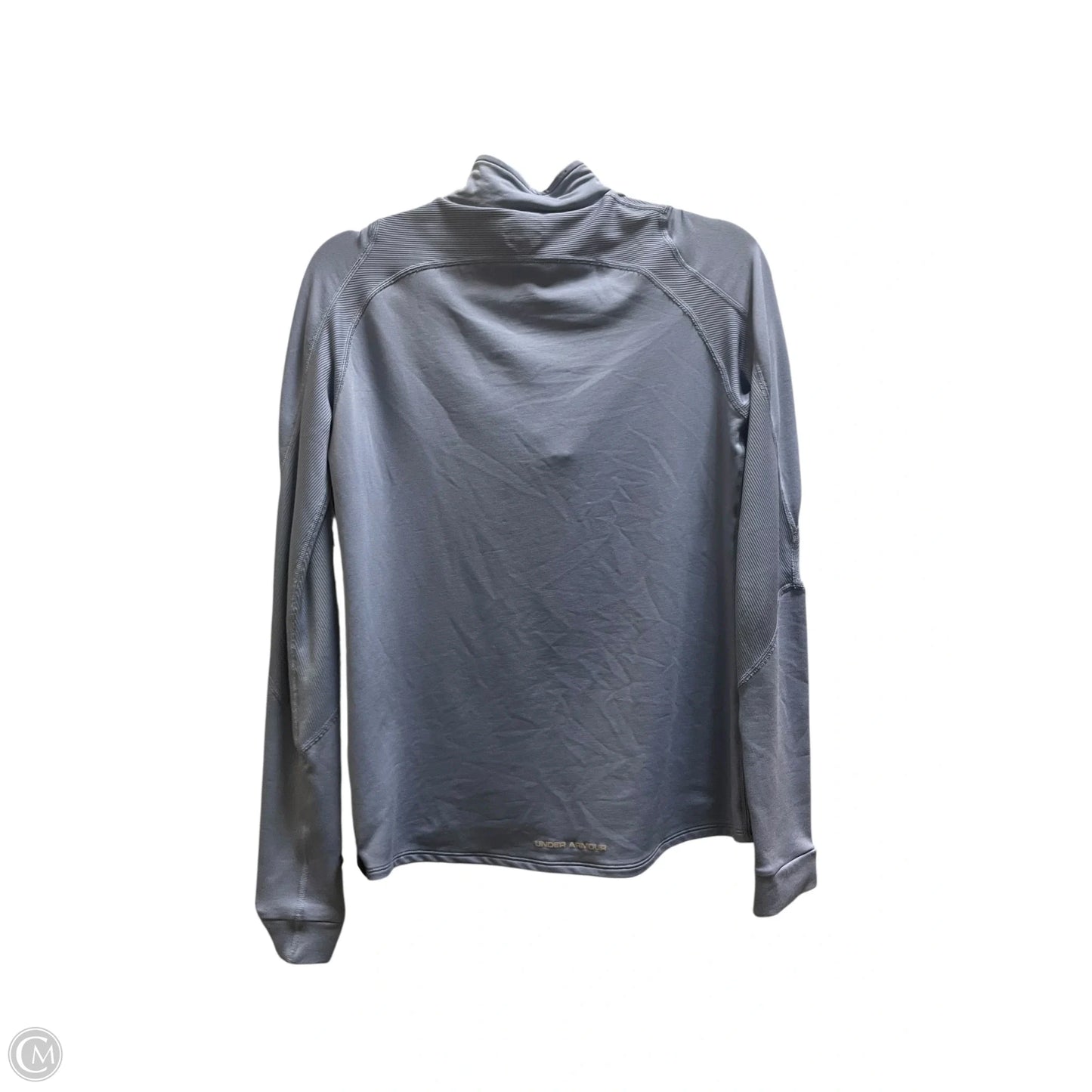 Athletic Sweatshirt Collar By Under Armour In Blue, Size: M