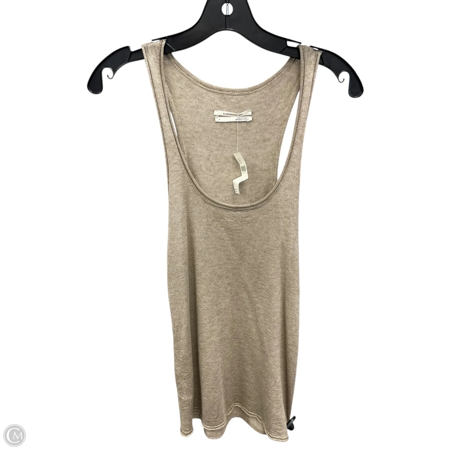 Top Sleeveless Basic By Anthropologie In Brown, Size: S