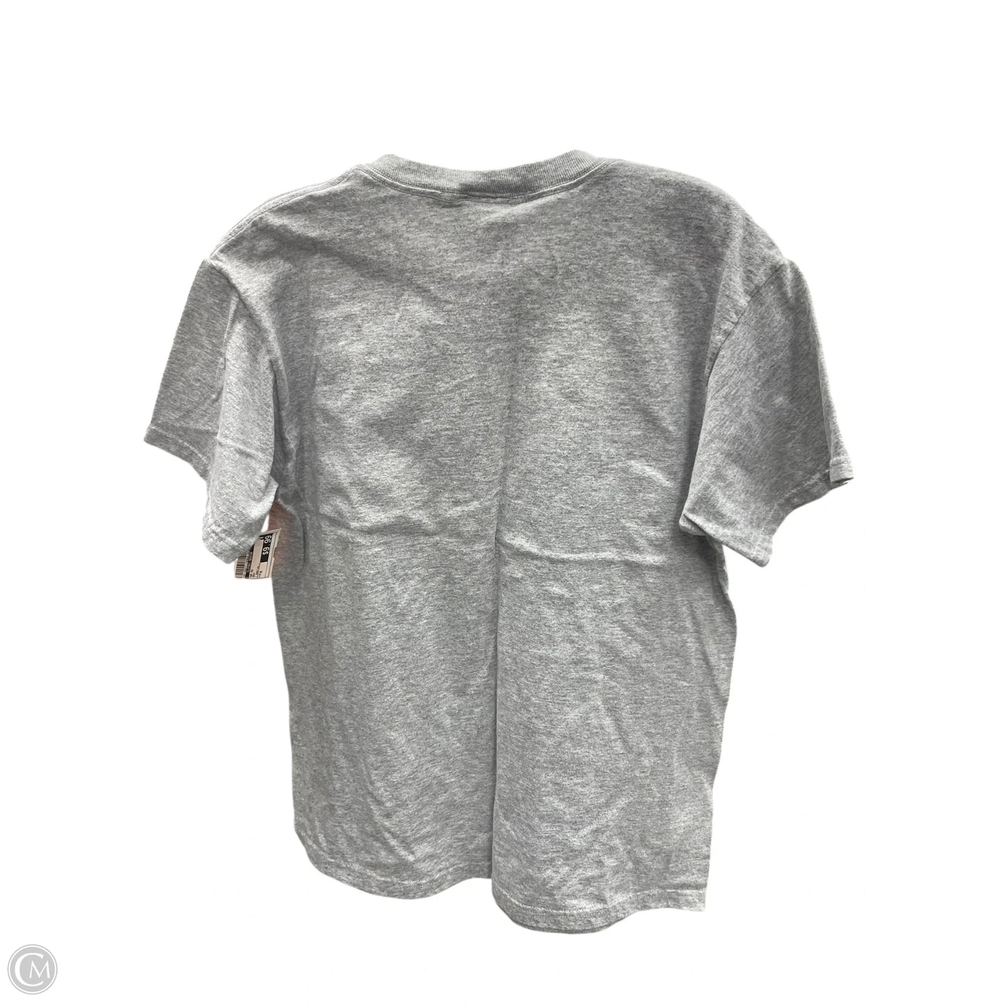 Top Short Sleeve By Clothes Mentor In Grey, Size: M
