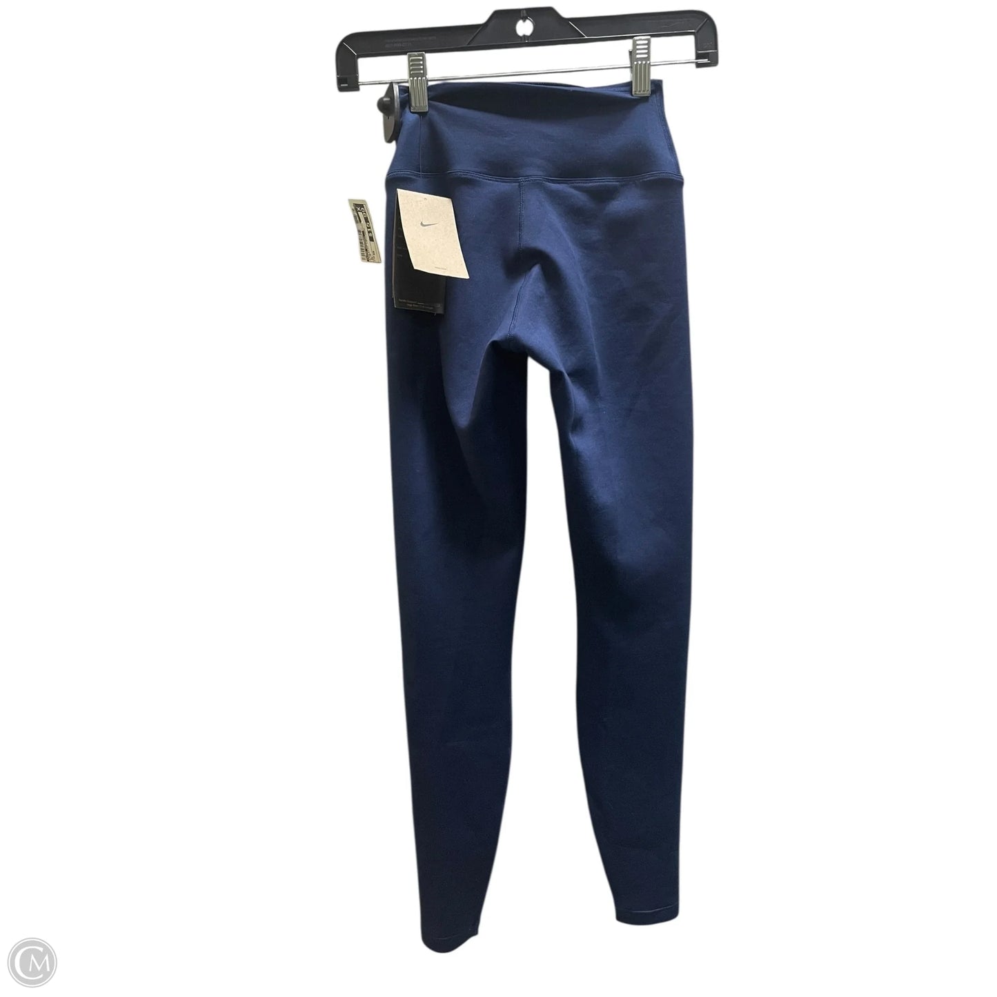 Athletic Leggings By Nike Apparel In Blue, Size: Xs