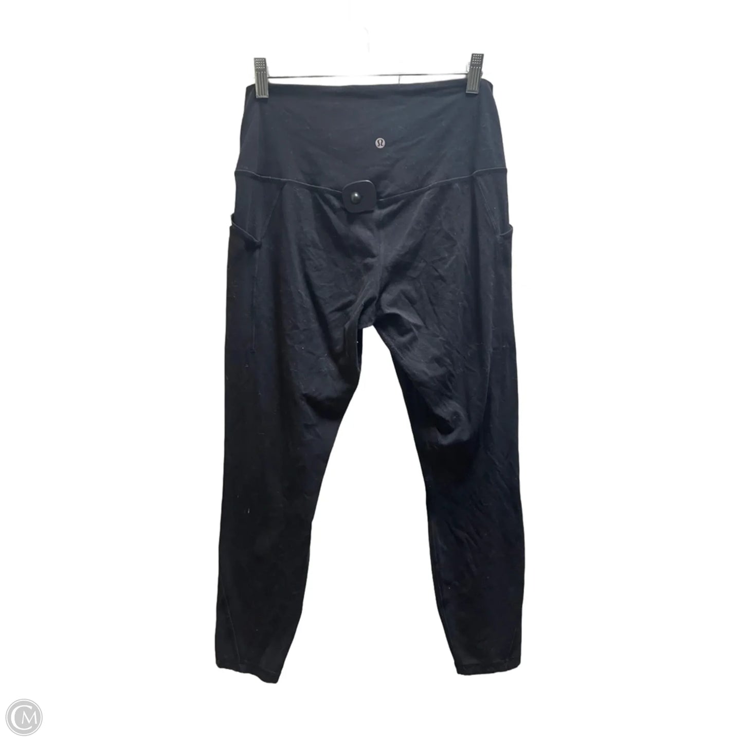 Athletic Leggings By Lululemon In Black, Size: 10