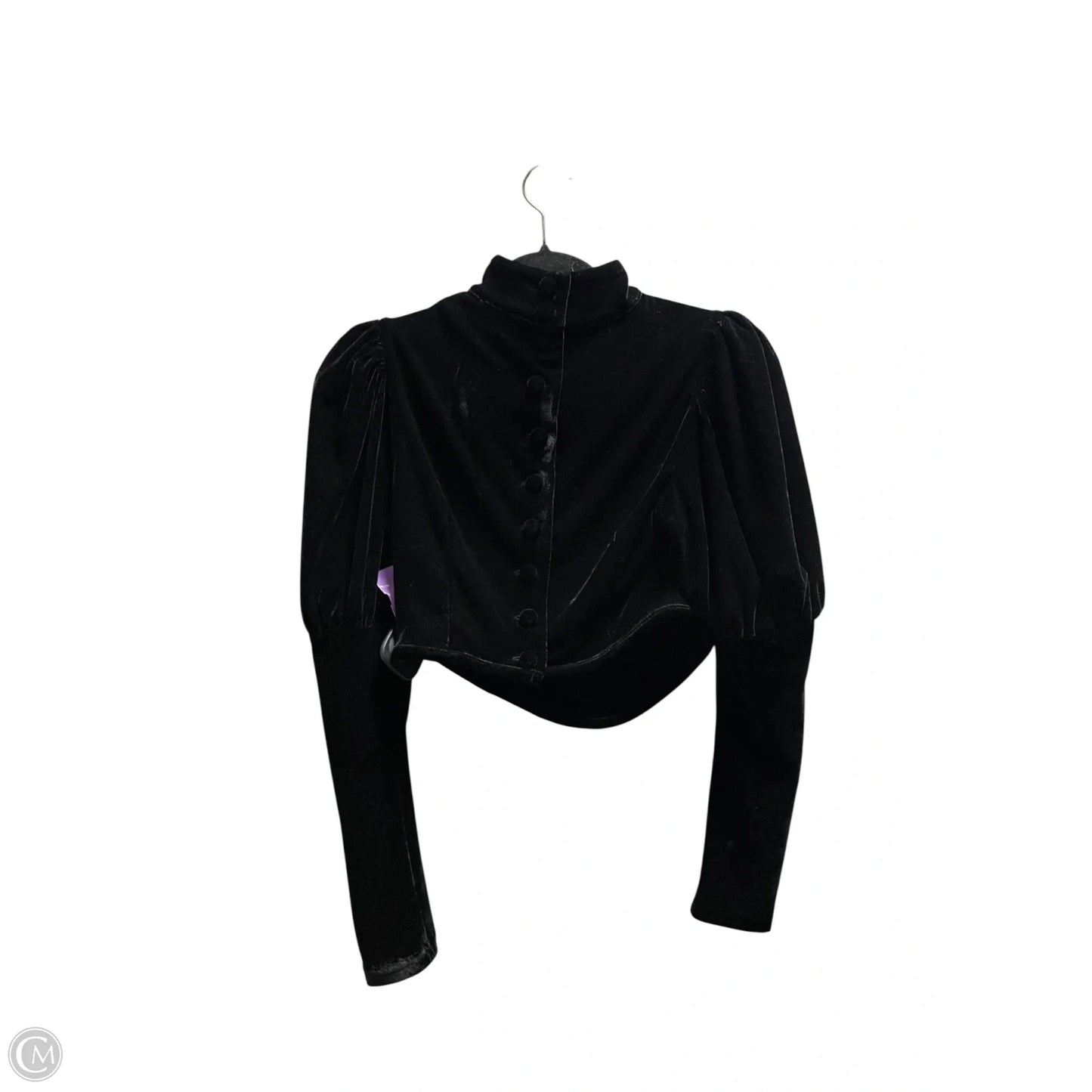 Top Long Sleeve By Clothes Mentor In Black, Size: S
