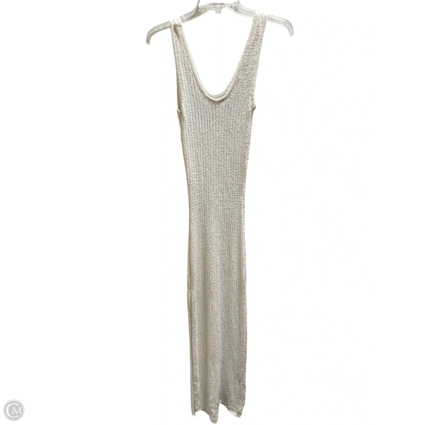 Dress Casual Maxi By Shade & Shore In Cream, Size: S