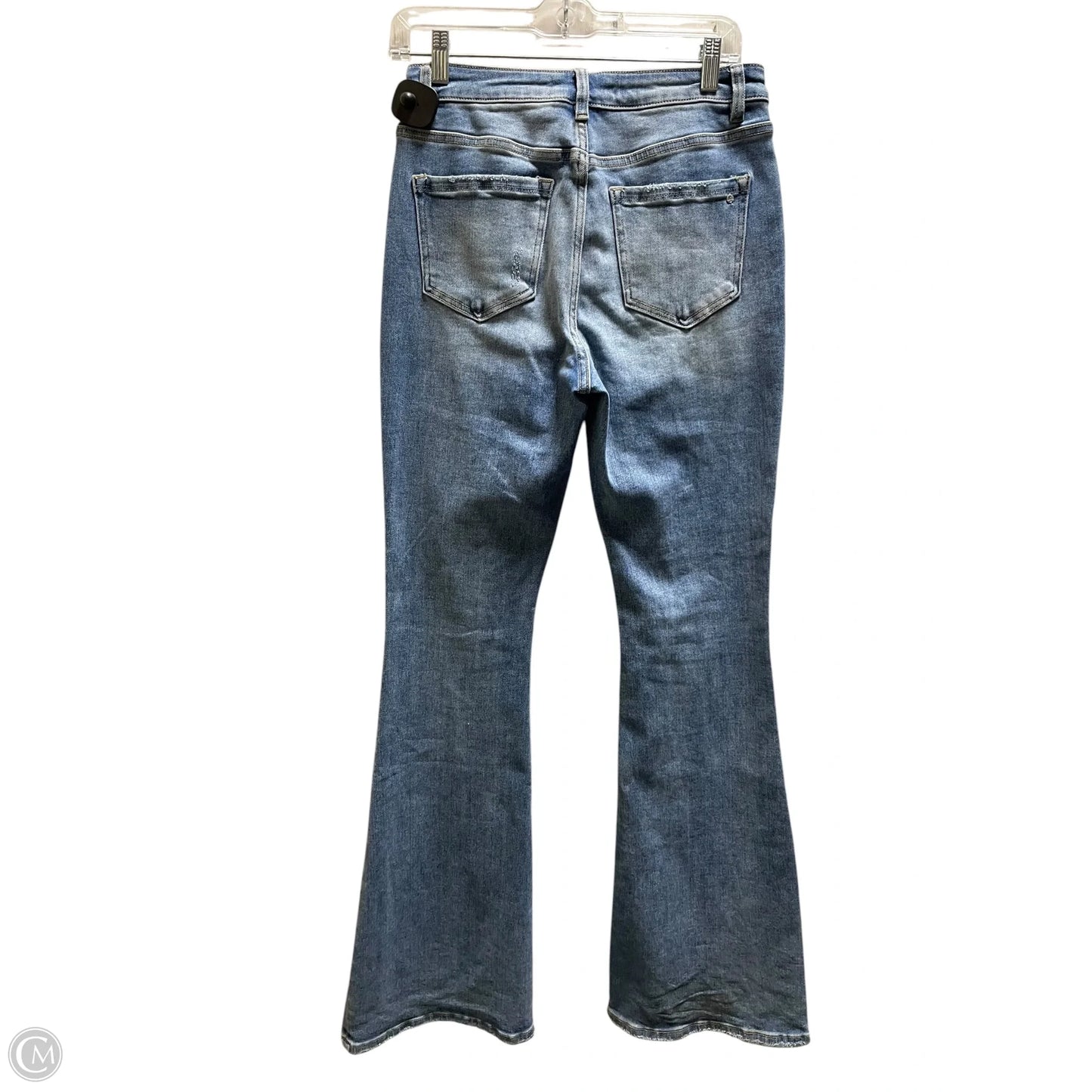 Jeans Boot Cut By Micas In Blue Denim, Size: 4