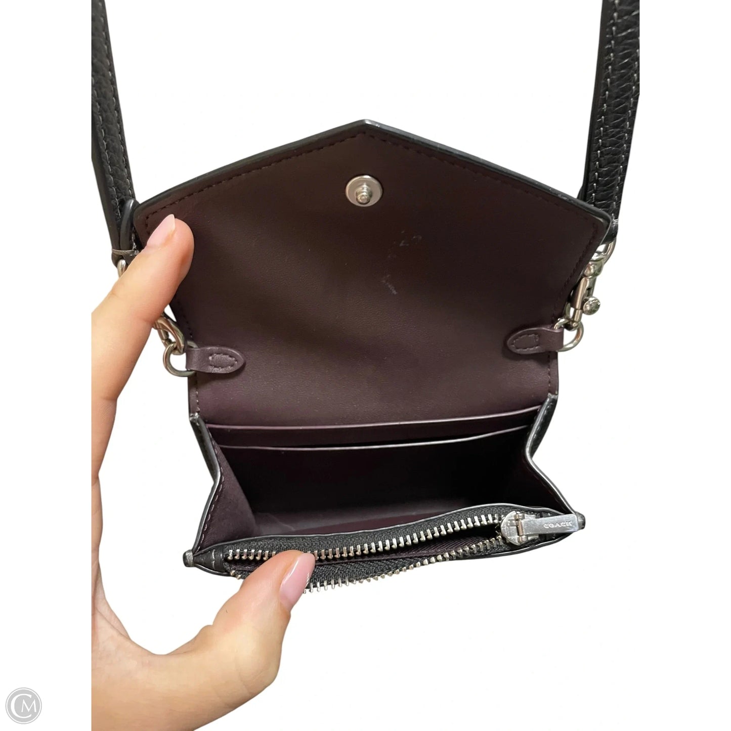 Crossbody Designer By Coach, Size: Small