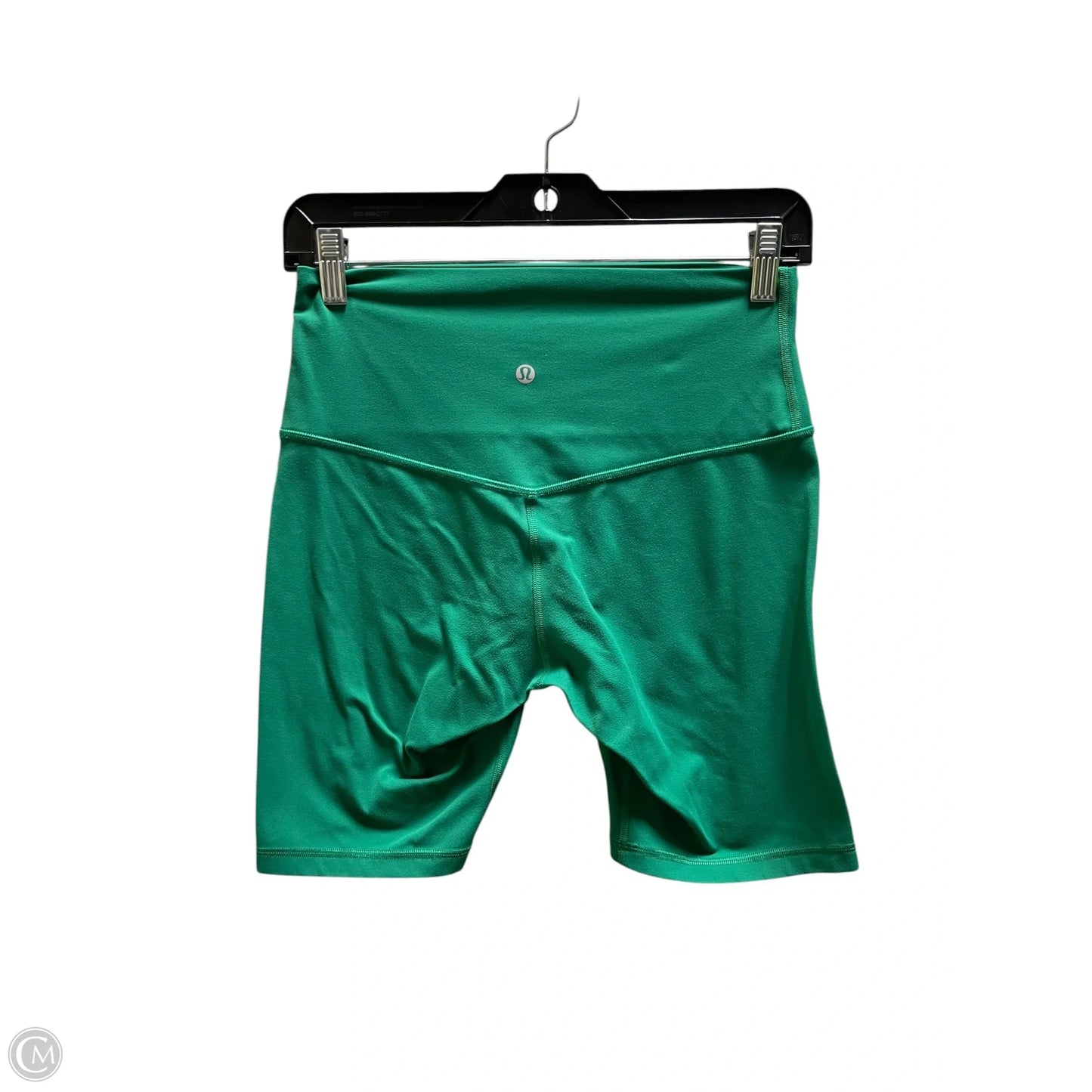 Athletic Shorts By Lululemon In Green, Size: 8