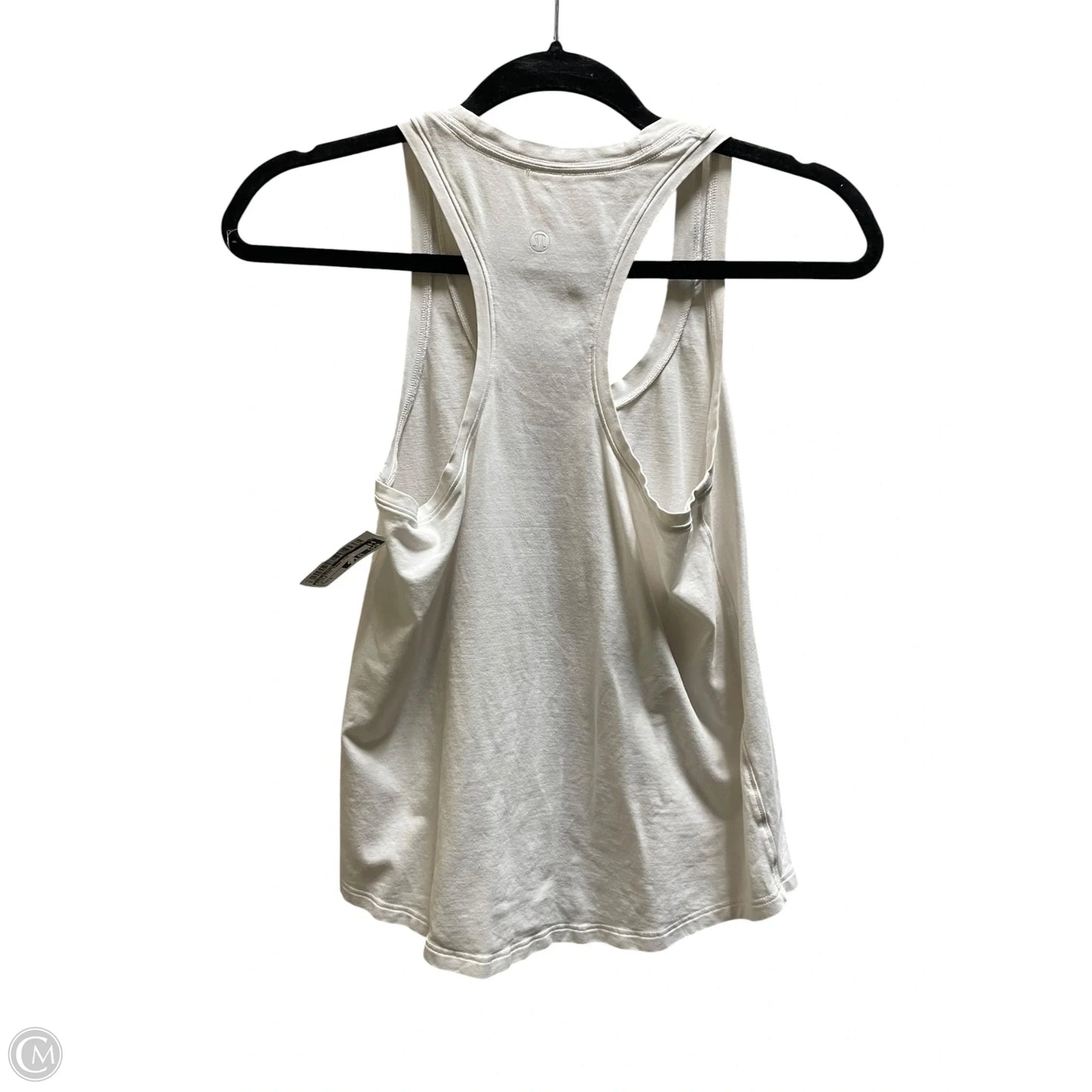 Athletic Tank Top By Lululemon In White, Size: S