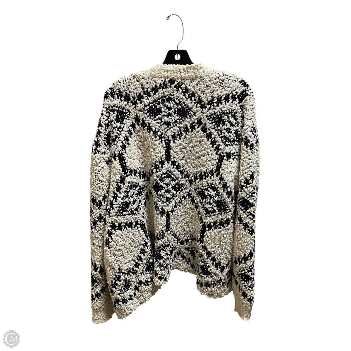 Sweater Cardigan By Hyfve In White, Size: M