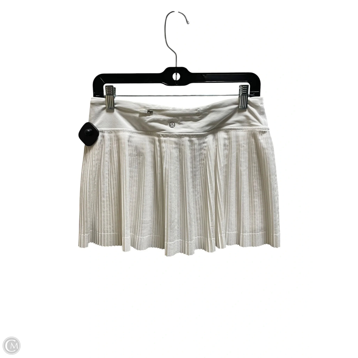 Athletic Skirt By Lululemon In White, Size: 6