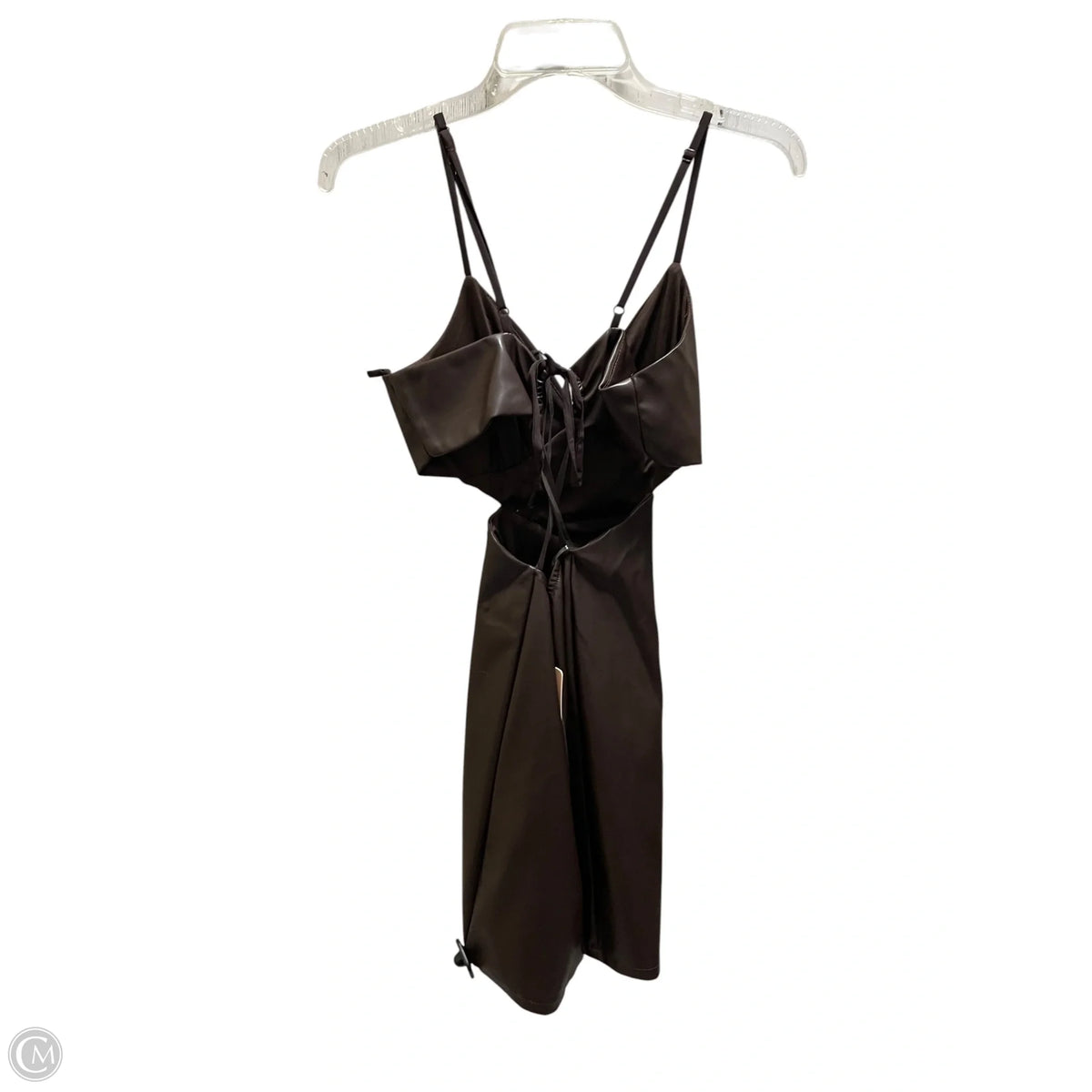 Dress Casual Short By Versona In Brown, Size: S