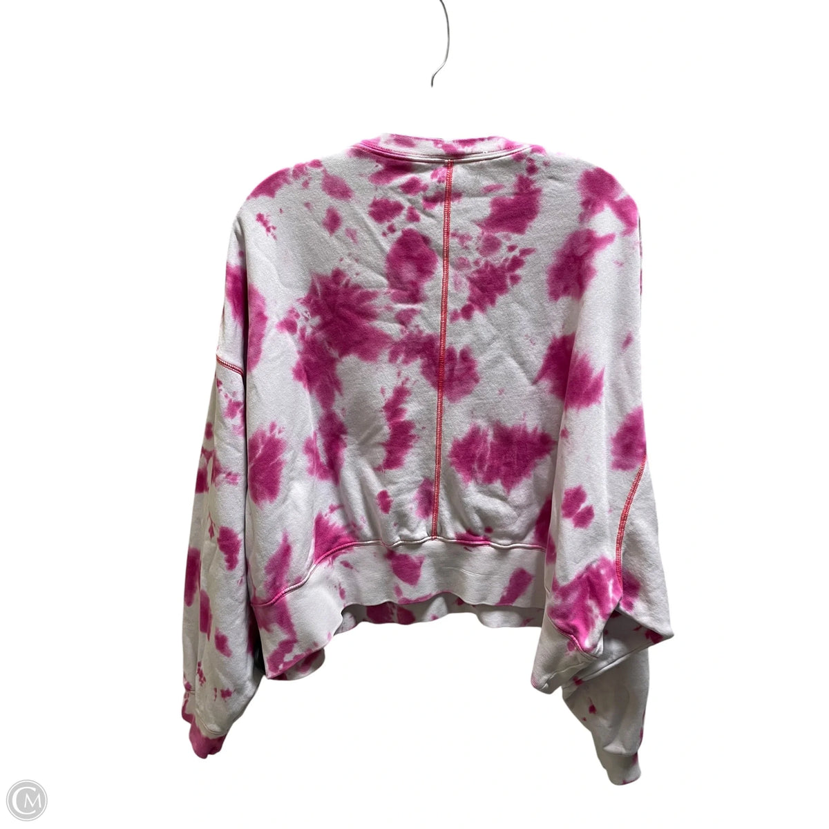 Athletic Sweatshirt Crewneck By Nike Apparel In Pink, Size: M