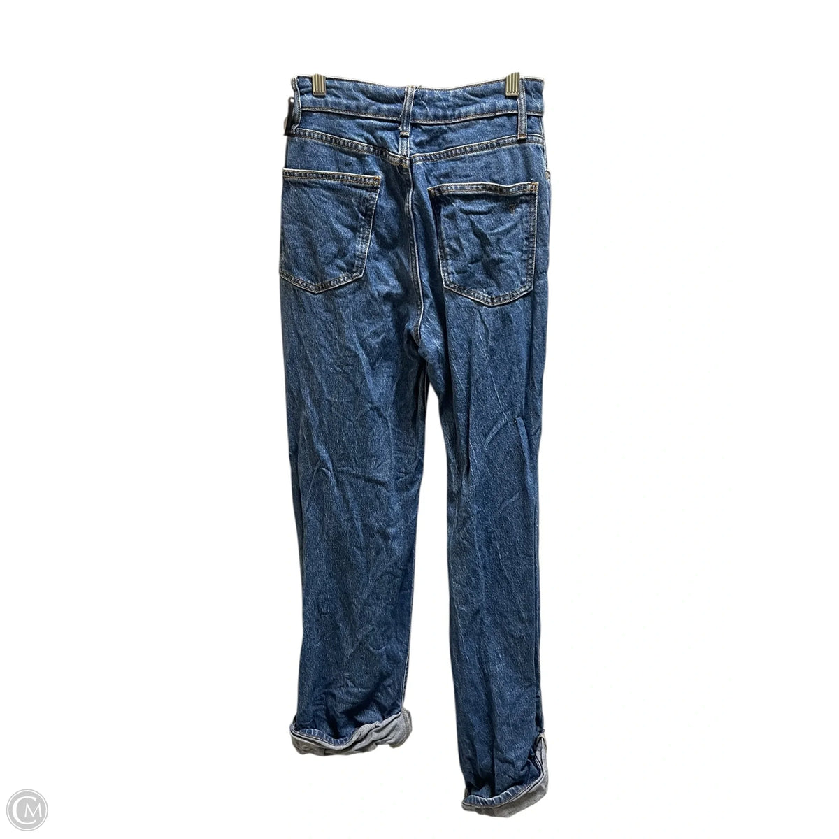 Jeans Straight By Pilcro In Blue Denim, Size: 2
