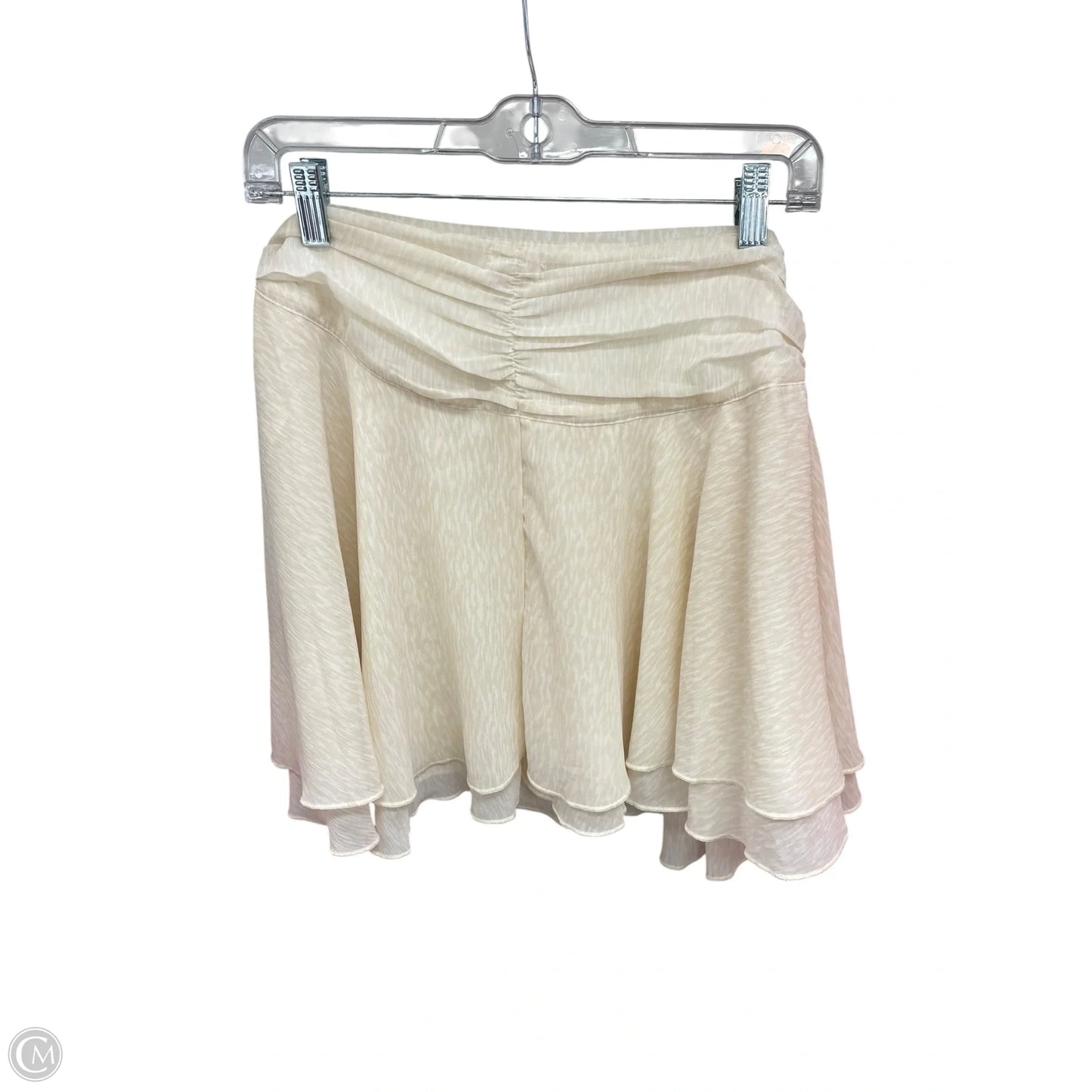 Skirt Mini & Short By Aerie In Cream, Size: S
