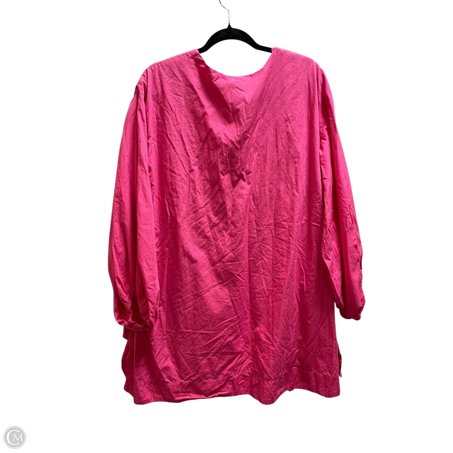 Top Short Sleeve By Free People In Pink, Size: L