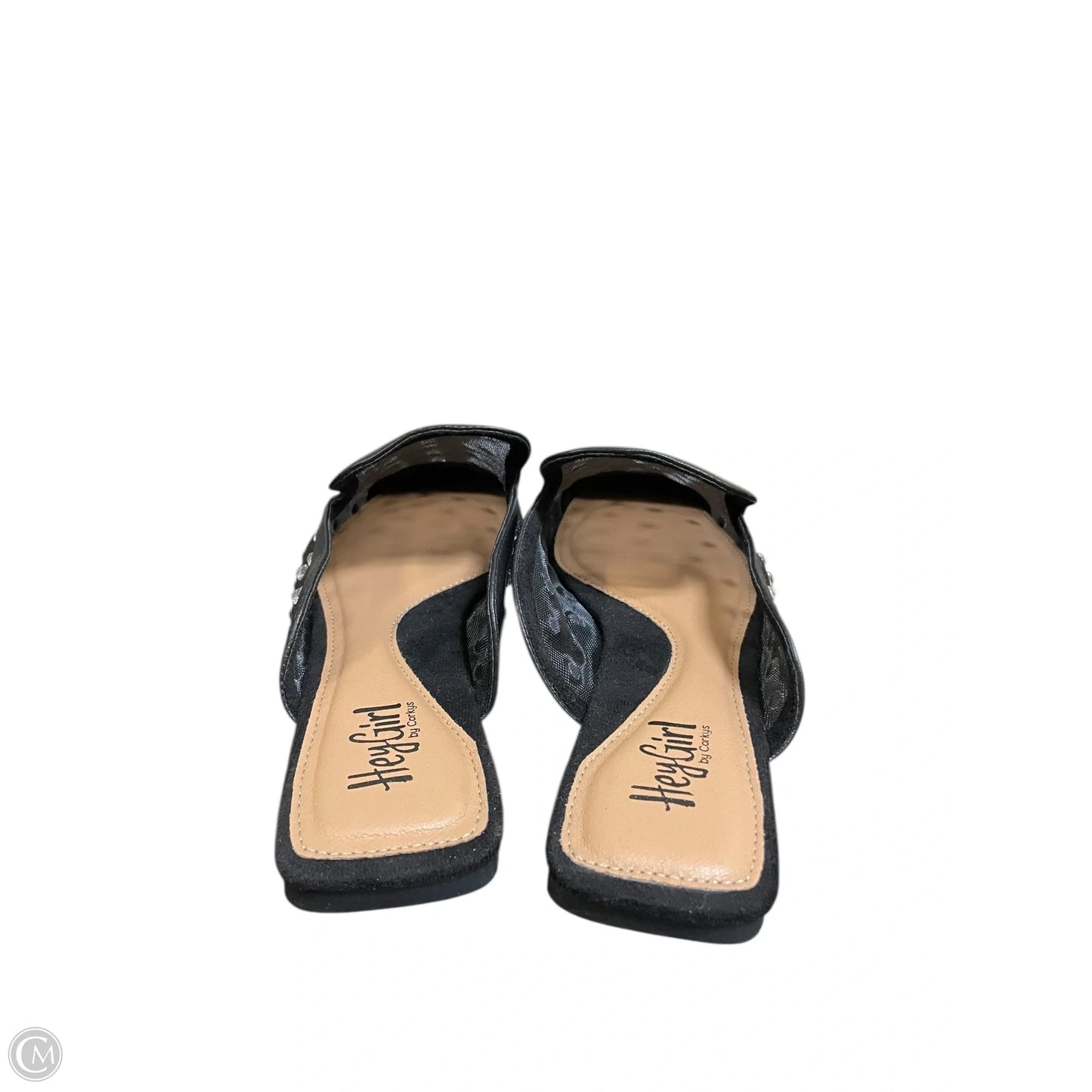Shoes Flats By Clothes Mentor In Black, Size: 8