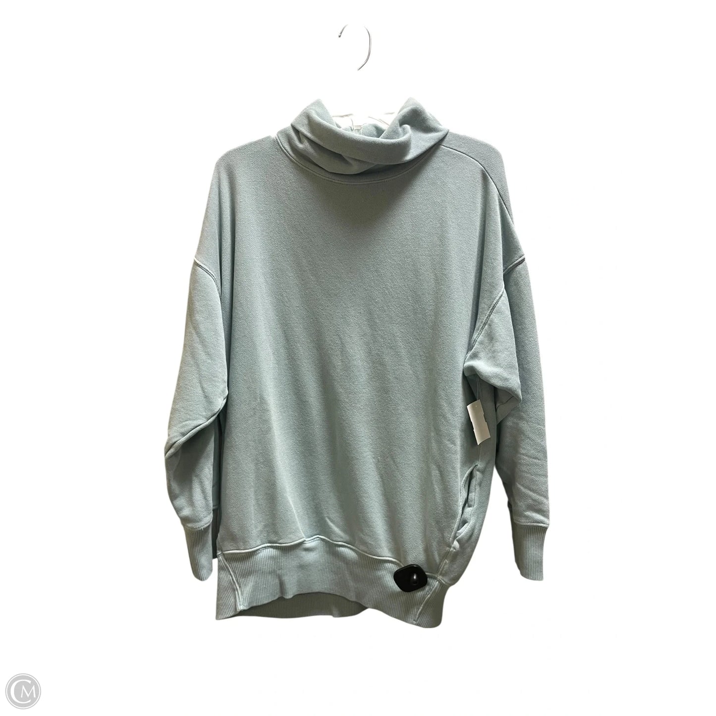 Top Long Sleeve By Aerie In Blue, Size: M