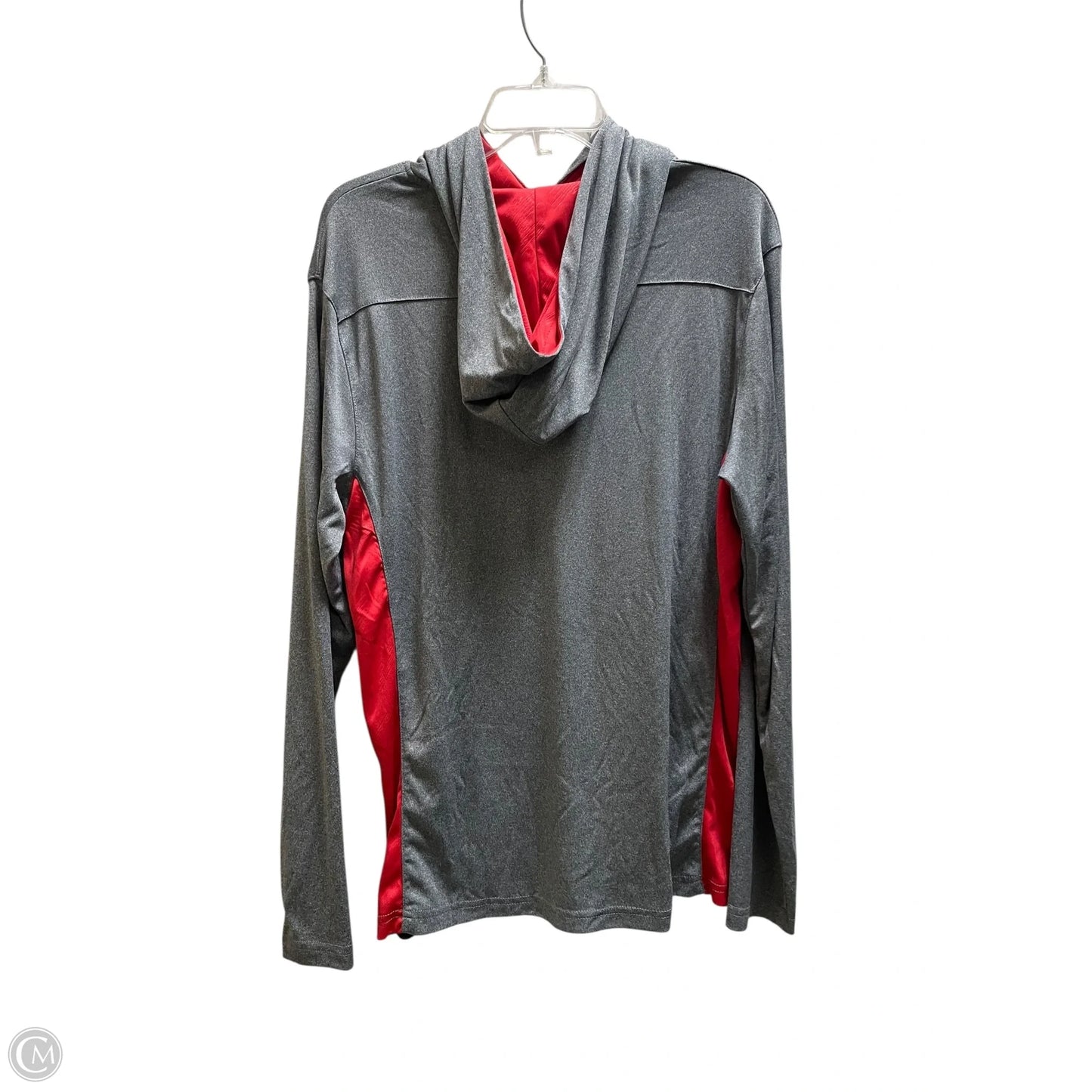 Top Long Sleeve By Clothes Mentor In Grey, Size: M