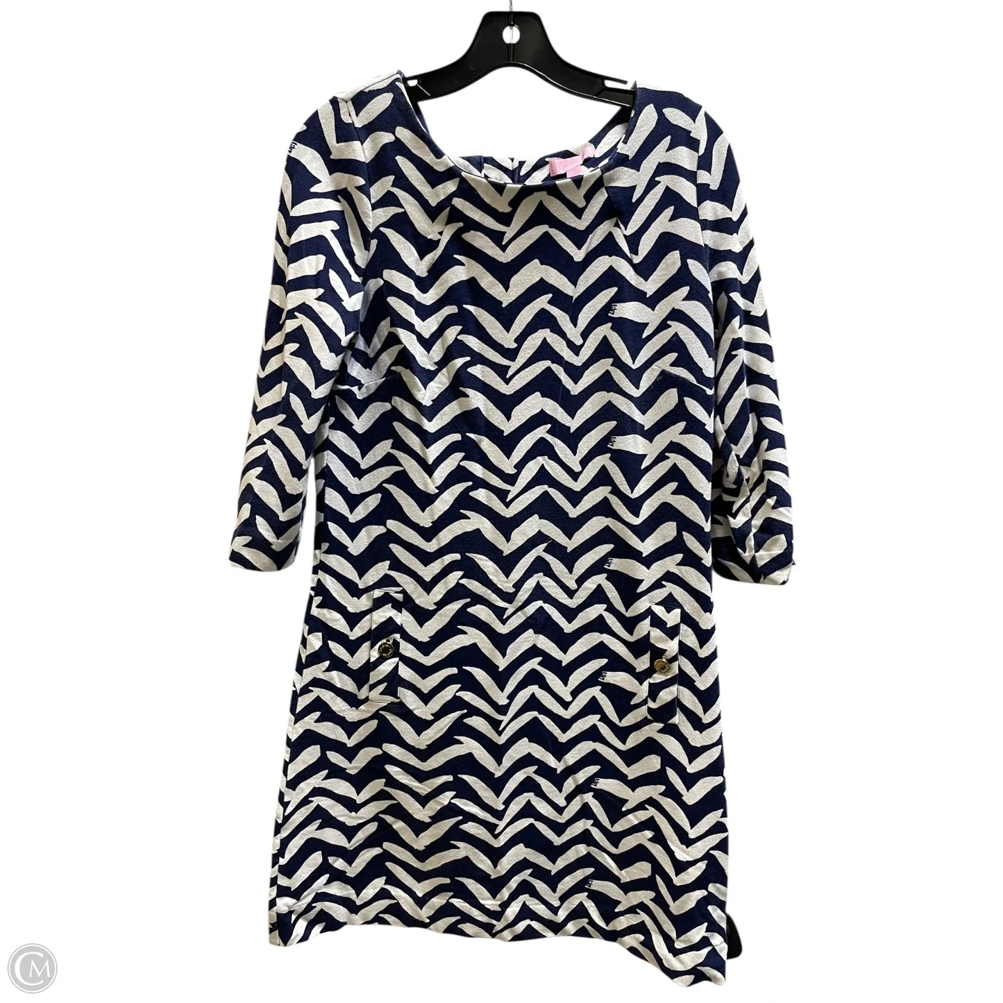 Dress Designer By Lilly Pulitzer In Blue, Size: M