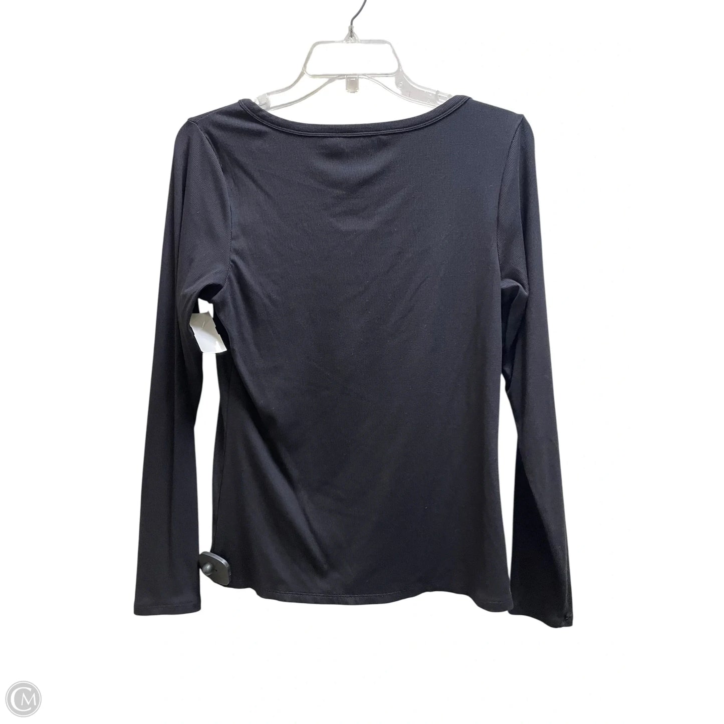 Top Long Sleeve Basic By Athleta In Black, Size: L