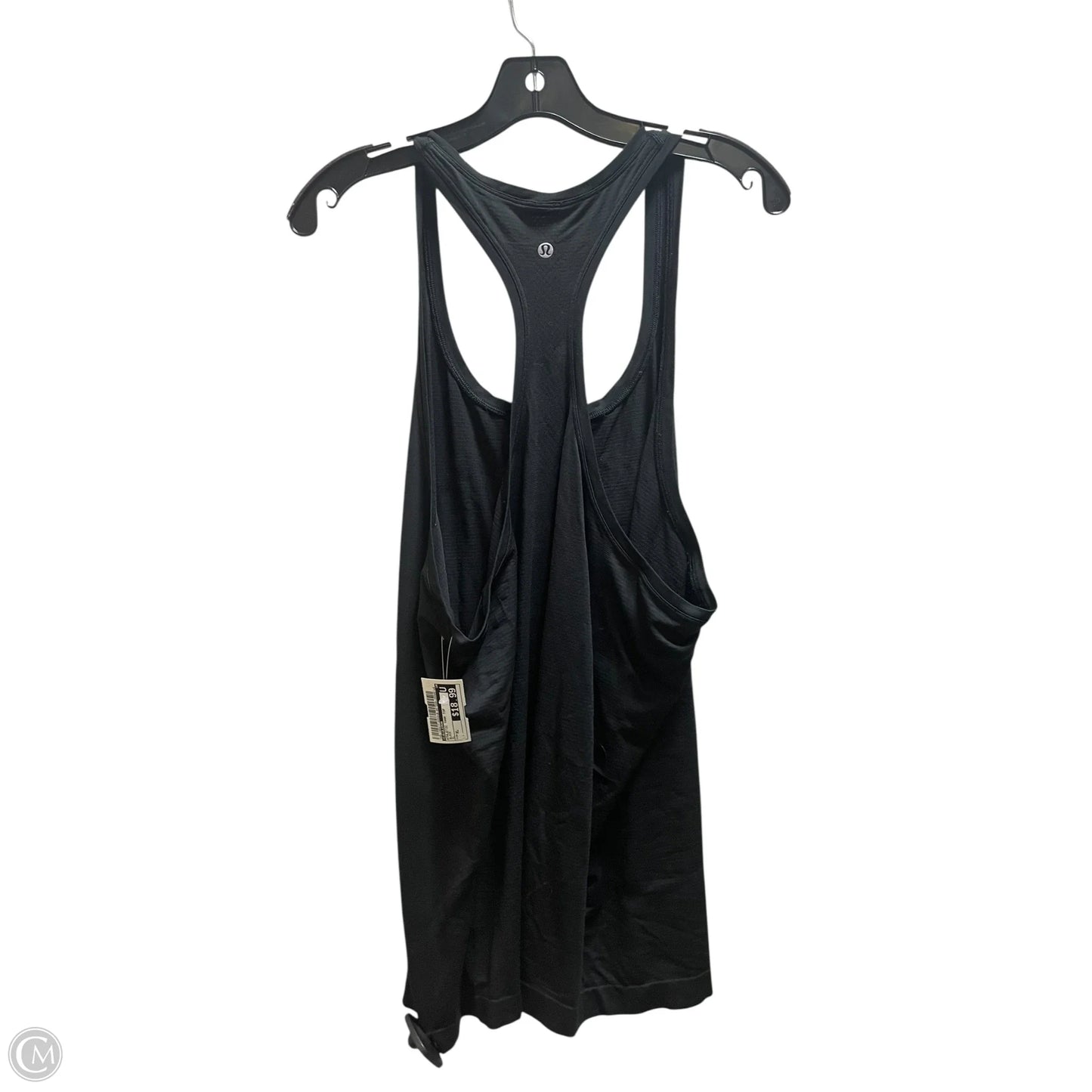Athletic Tank Top By Lululemon In Black, Size: Xl