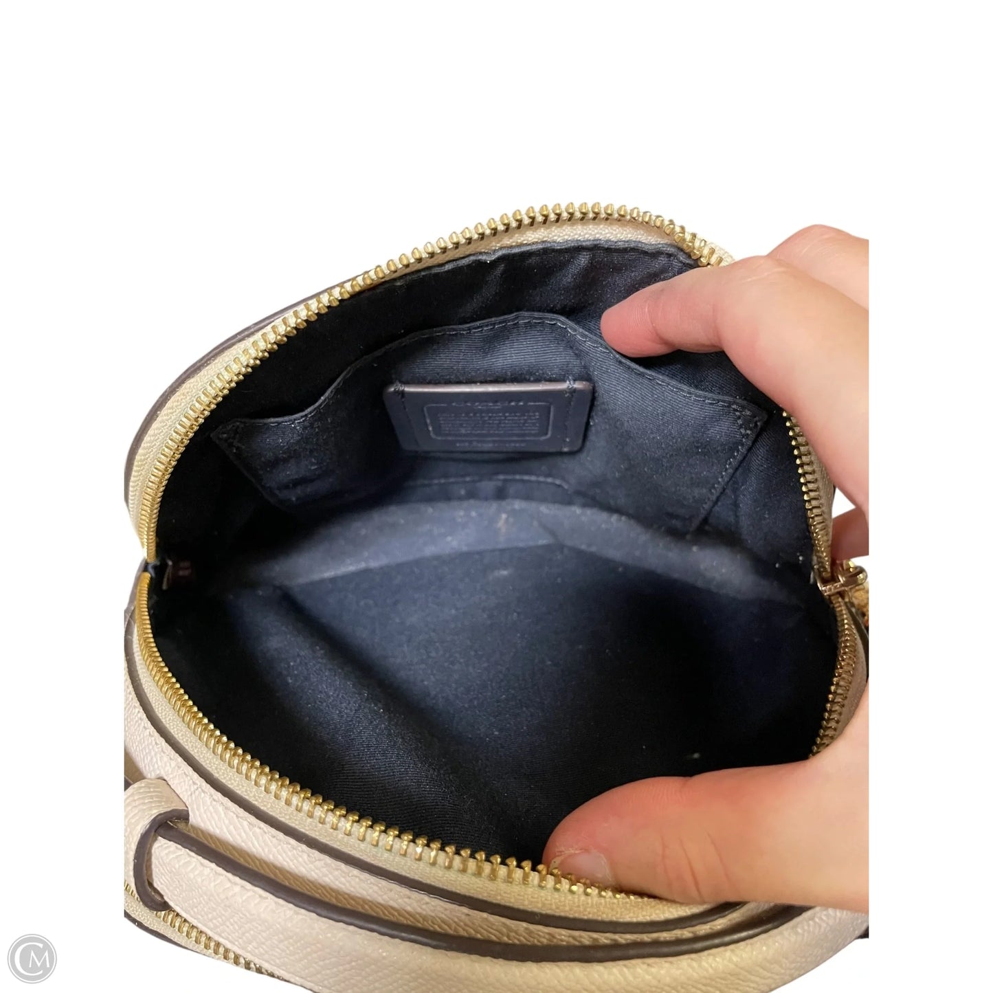 Crossbody Designer By Coach, Size: Small
