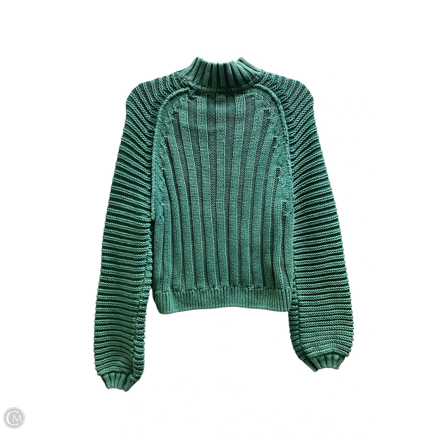 Sweater By Free People In Green, Size: Xs