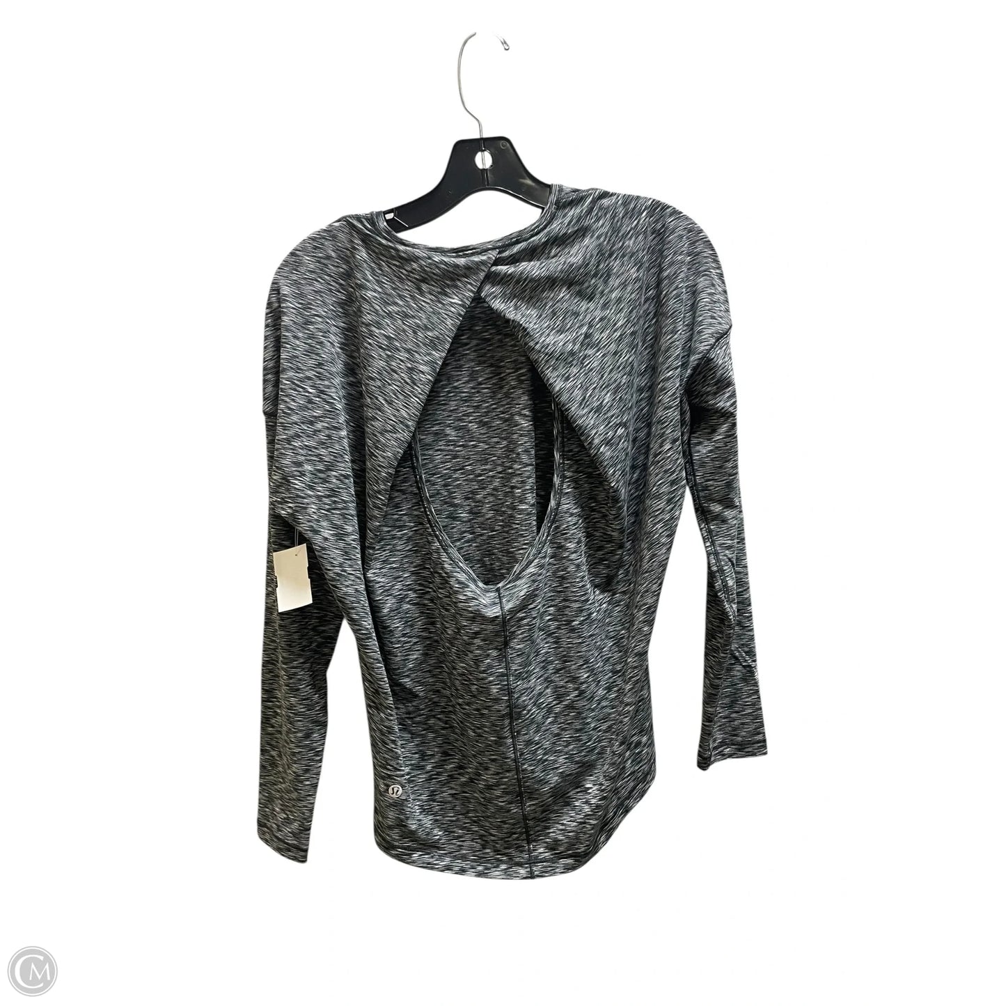 Top Long Sleeve By Lululemon In Grey, Size: S
