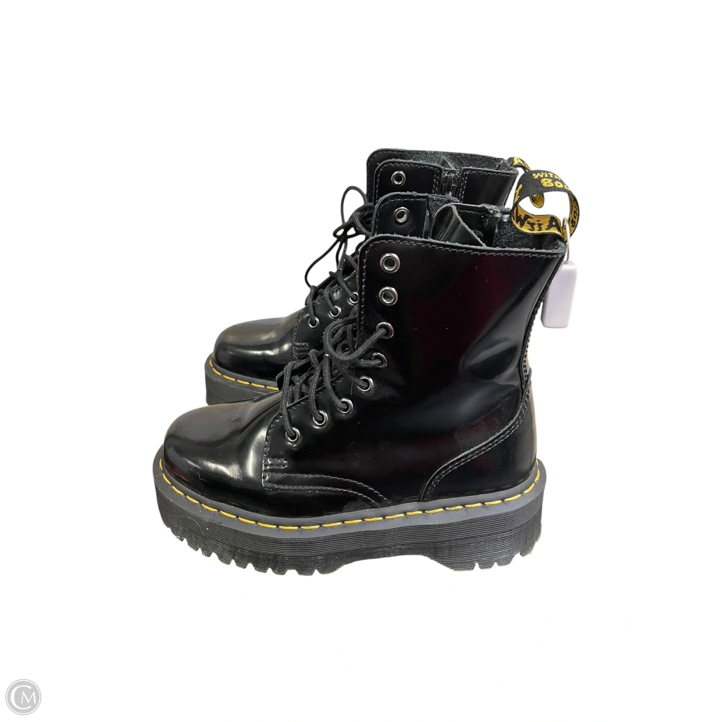 Boots Combat By Dr Martens In Black, Size: 6
