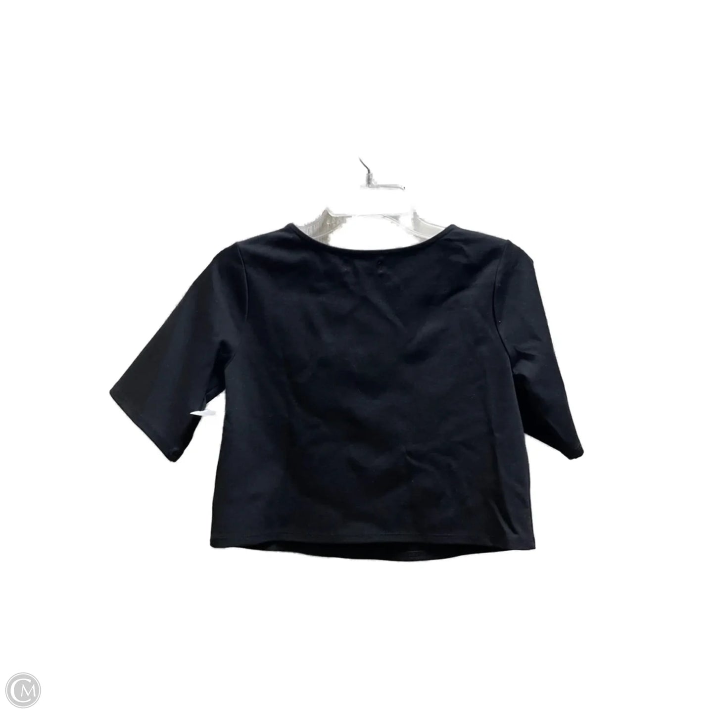 Top Short Sleeve By Clothes Mentor In Black, Size: Xs