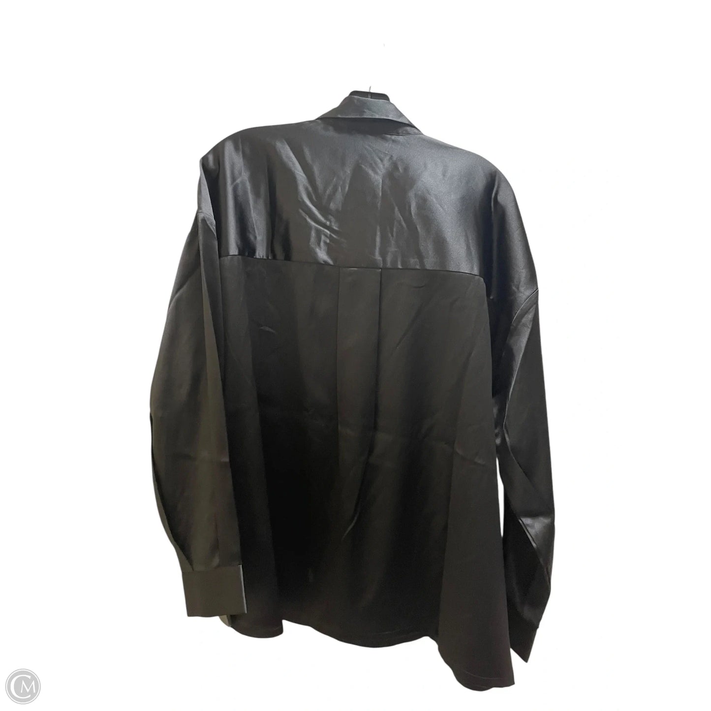 Top Long Sleeve By The Drop In Black, Size: M