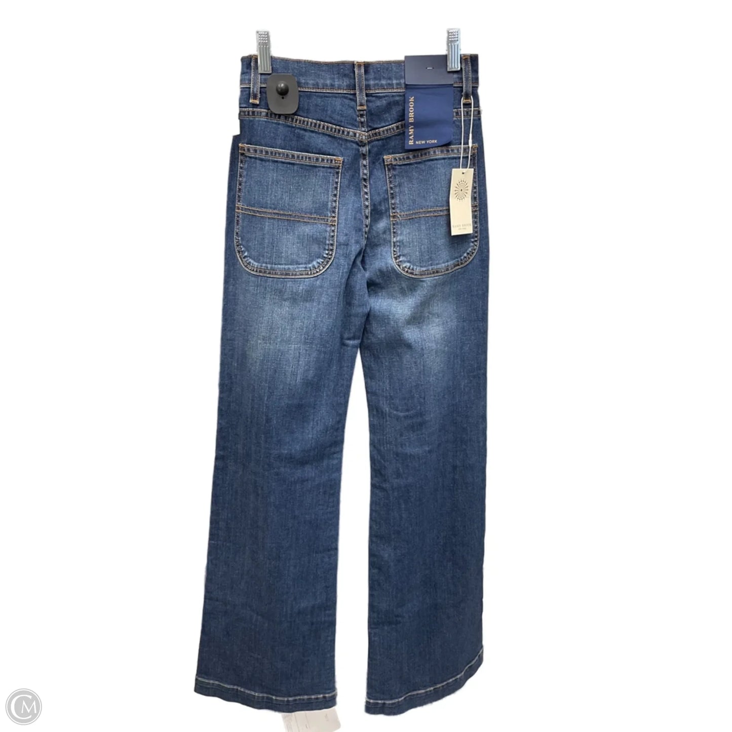 Jeans Wide Leg By Ramy Brook In Blue Denim, Size: 0p