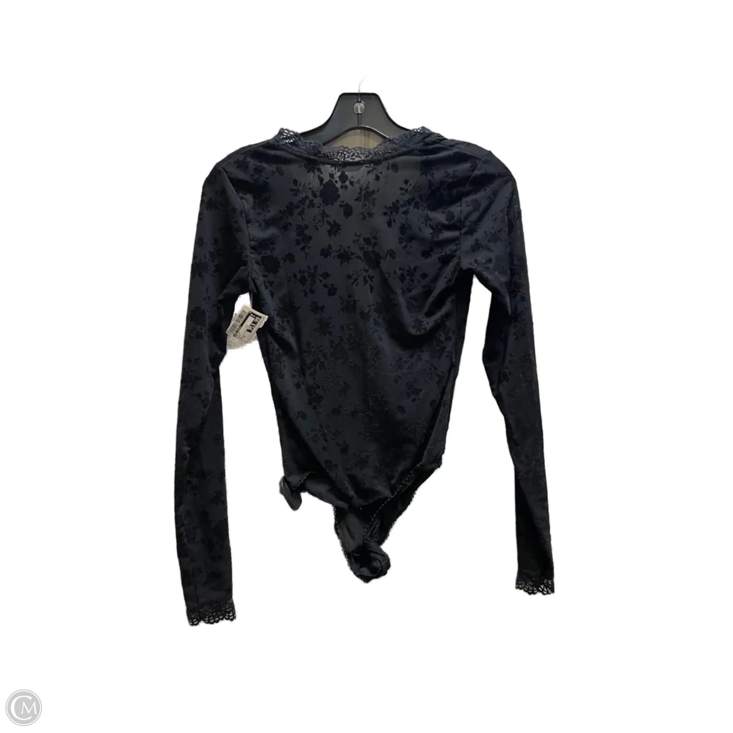 Top Long Sleeve By Free People In Black, Size: Xs