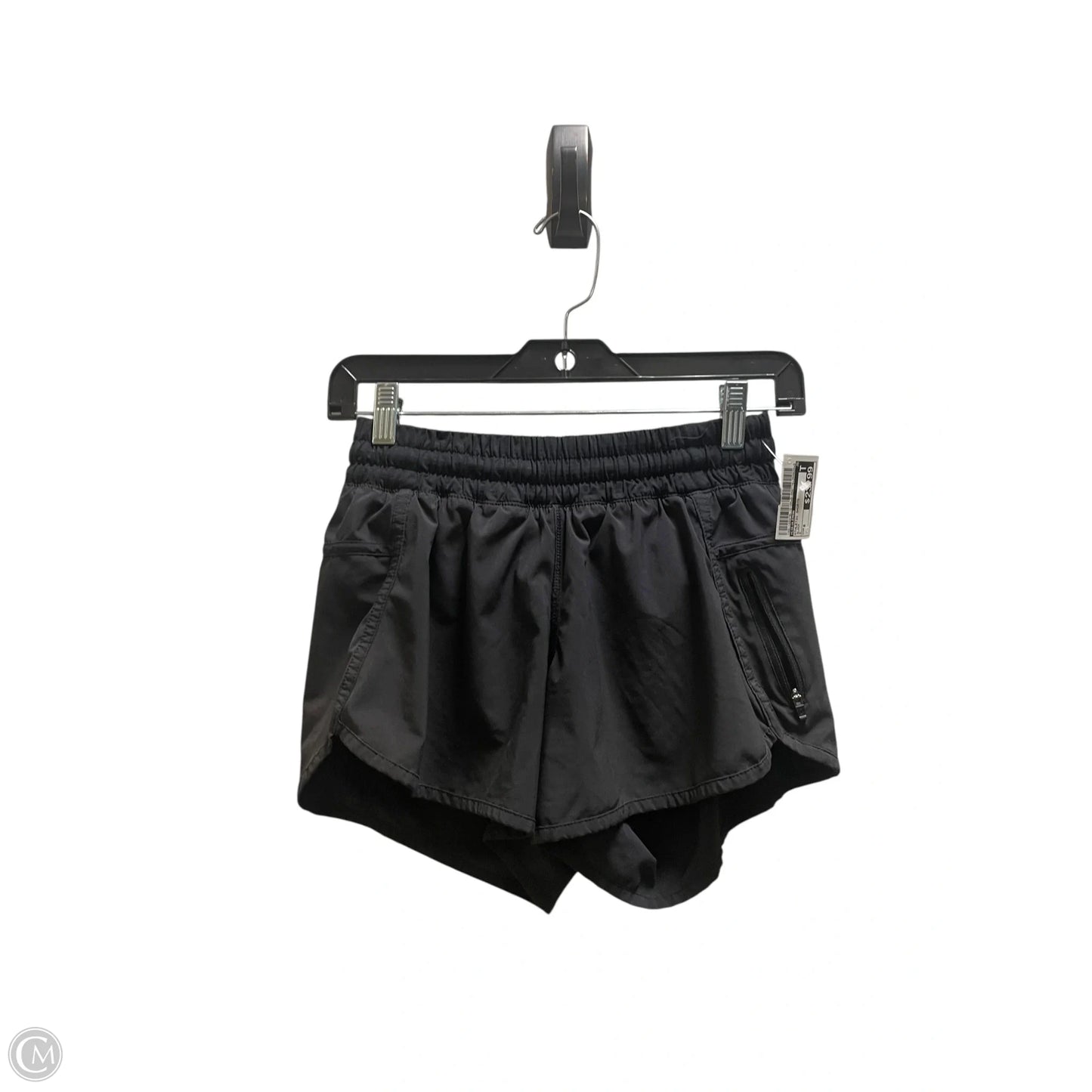 Athletic Shorts By Lululemon In Black, Size: 6