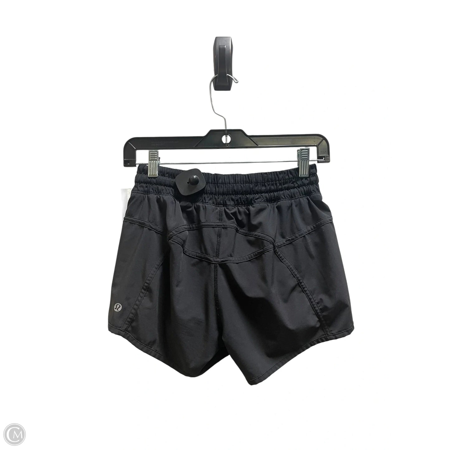 Athletic Shorts By Lululemon In Black, Size: 6