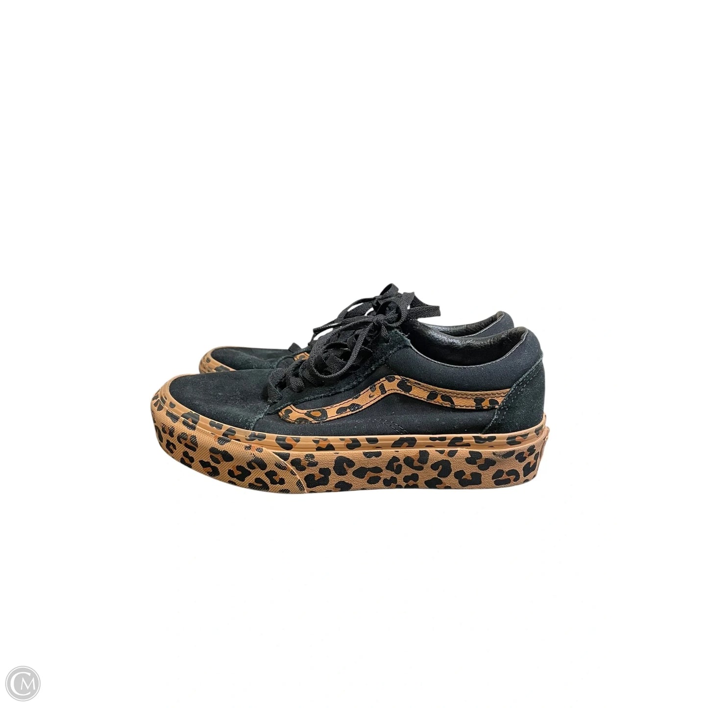 Shoes Sneakers By Vans In Black, Size: 7.5