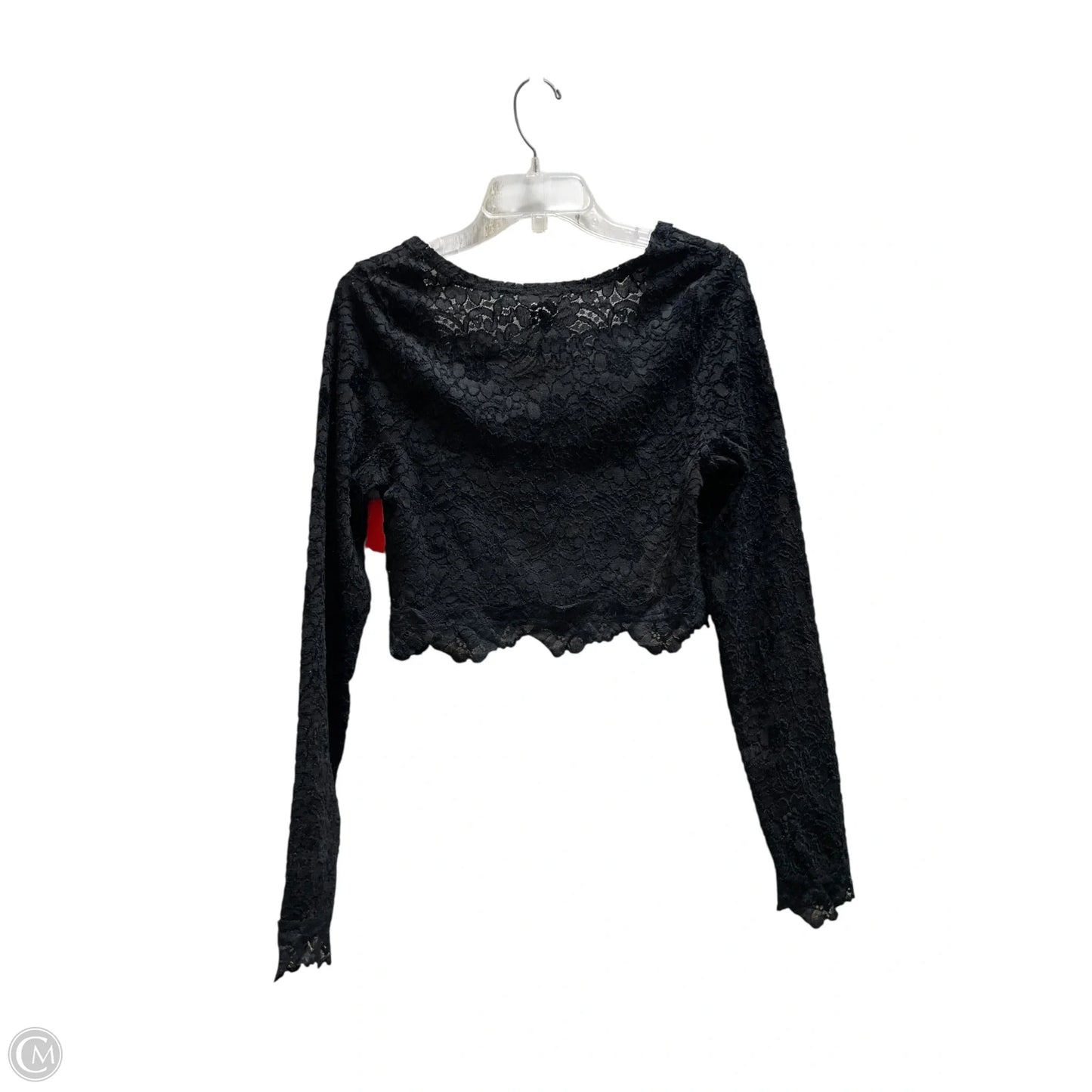 Top Long Sleeve By Free People In Black, Size: L