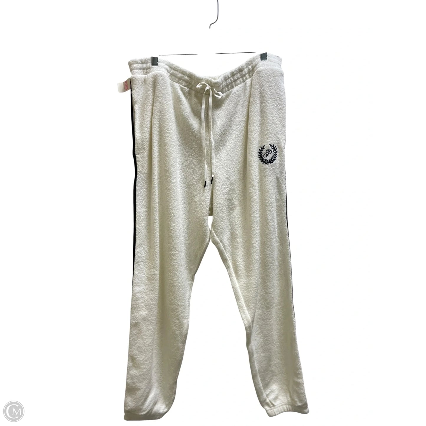 Pants Set 2pc By Pink In Cream, Size: Xl