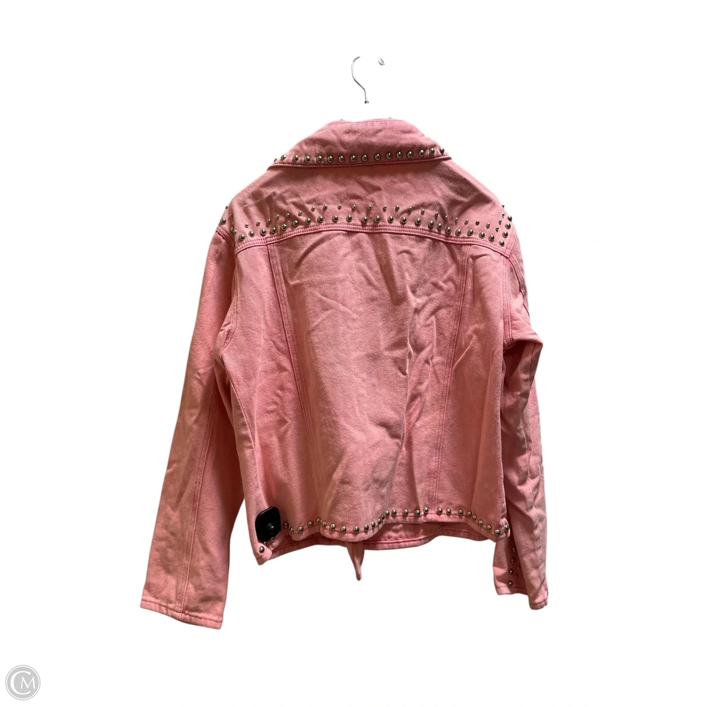 Jacket Denim By Jess Lea In Pink, Size: Xl