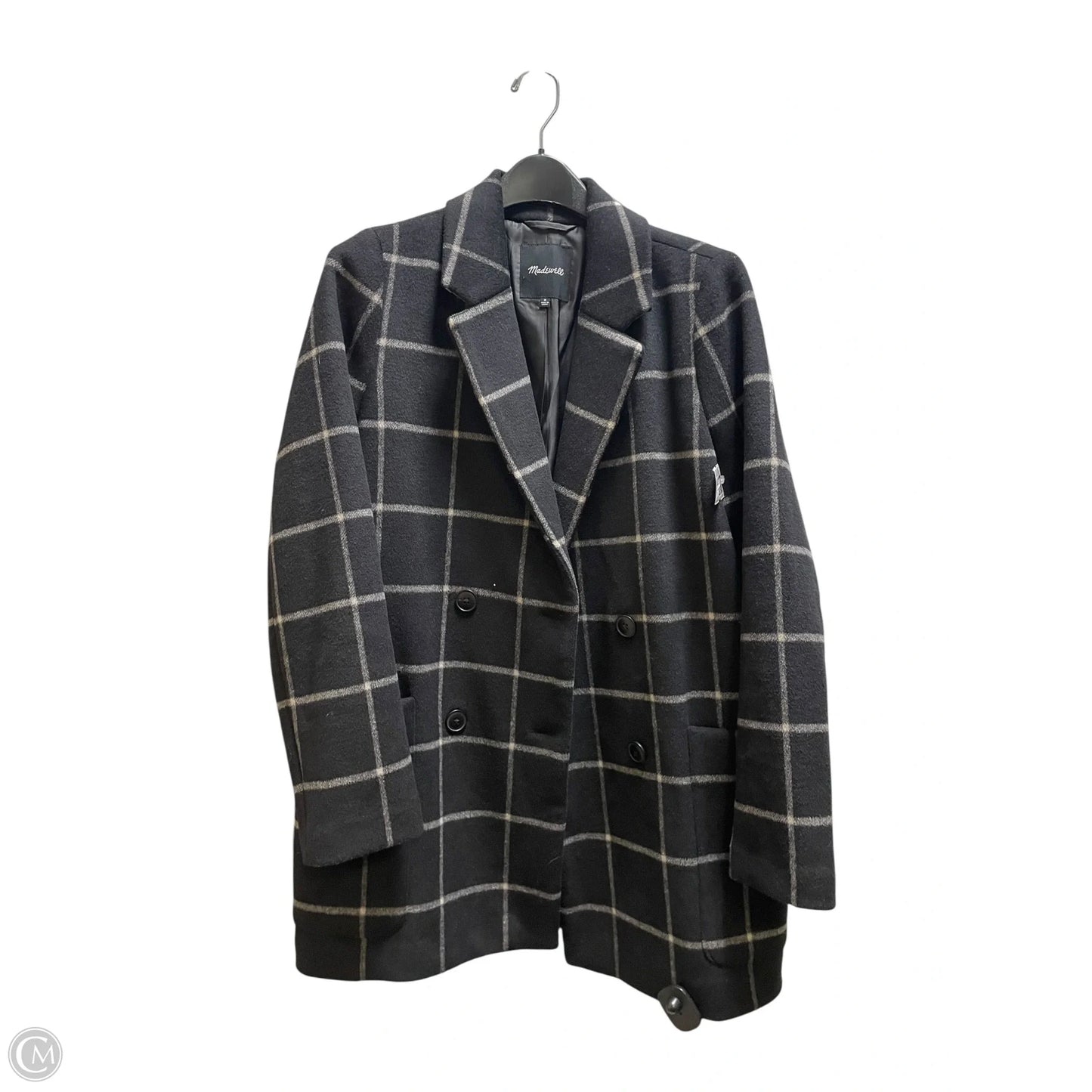 Coat Other By Madewell In Black, Size: M