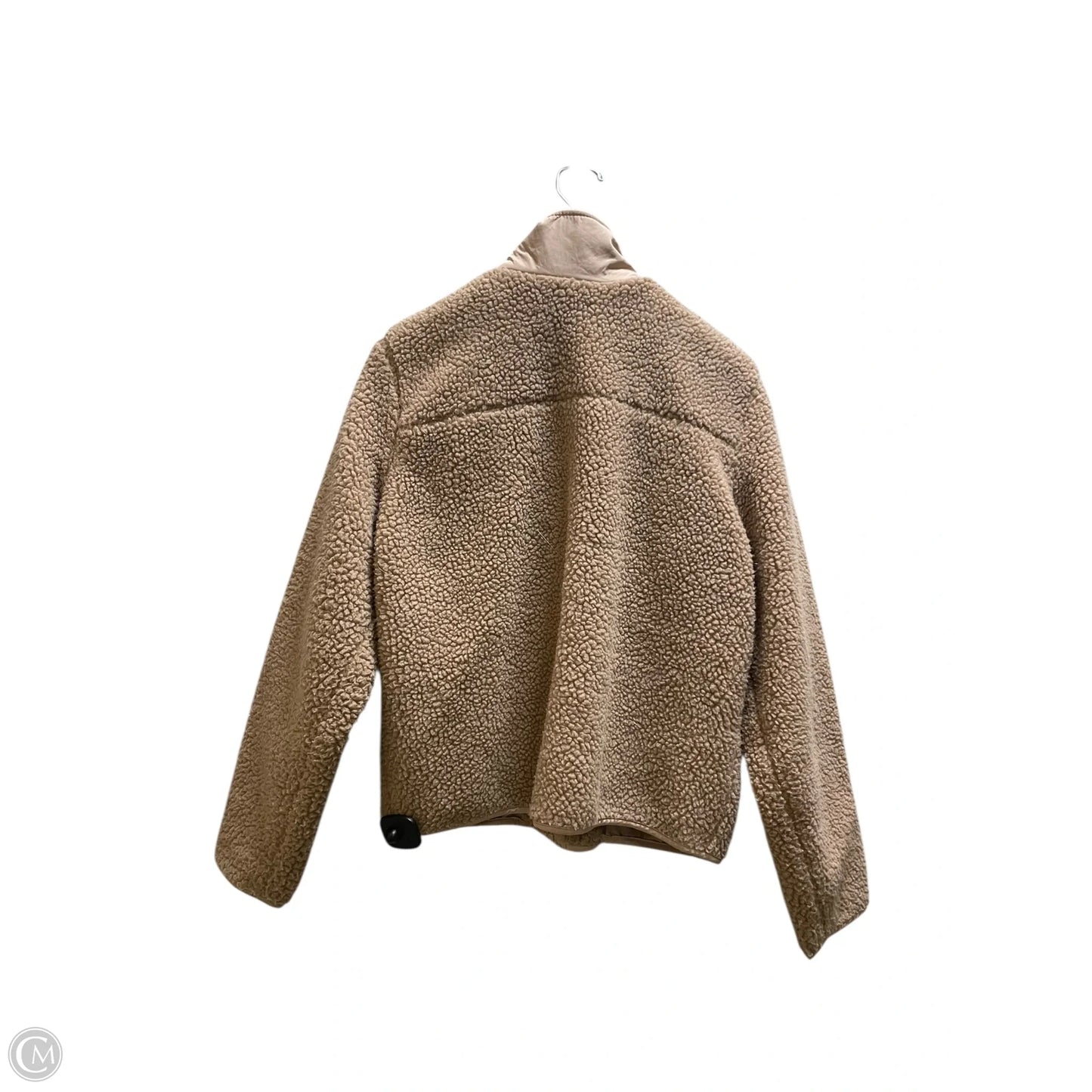 Sweatshirt Collar By Clothes Mentor In Brown, Size: M